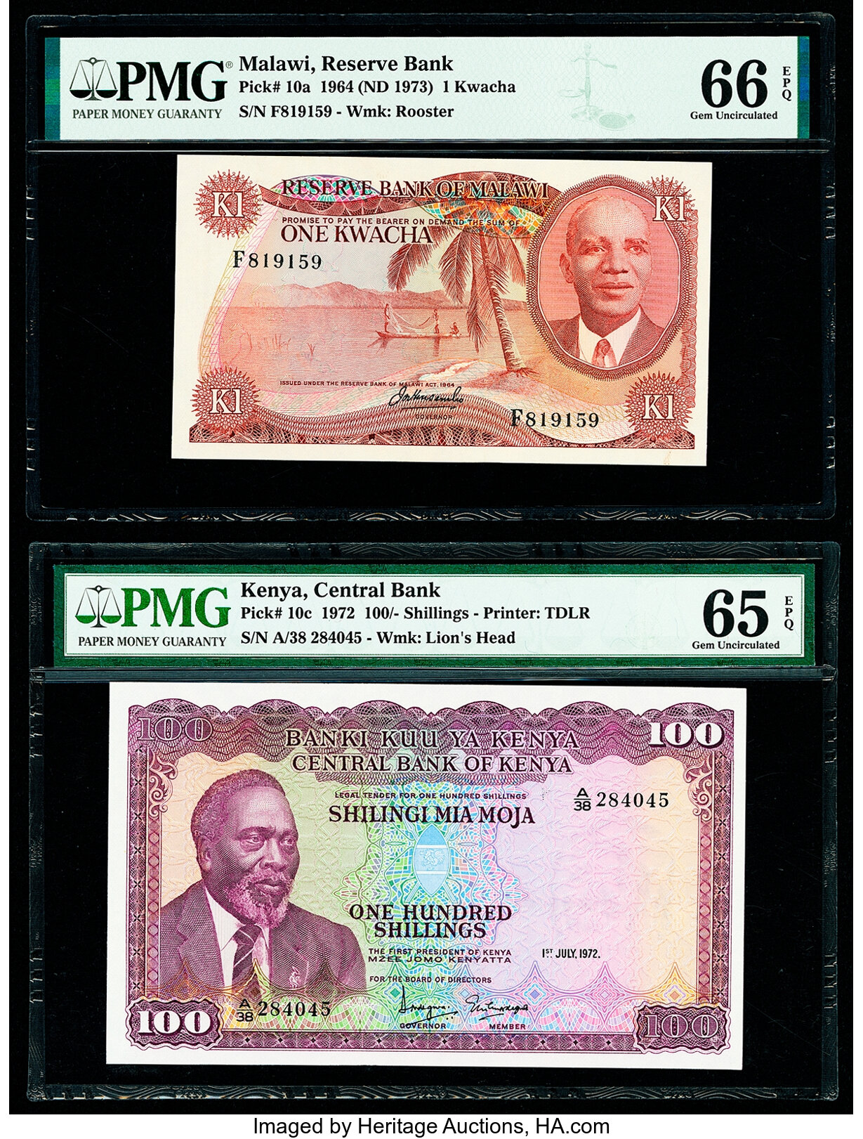 image for: Kenya  100 shillings (B110bs)
