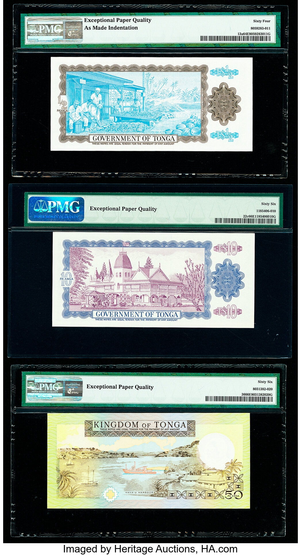 image for: Tonga  1/2 pa?anga(B113a)