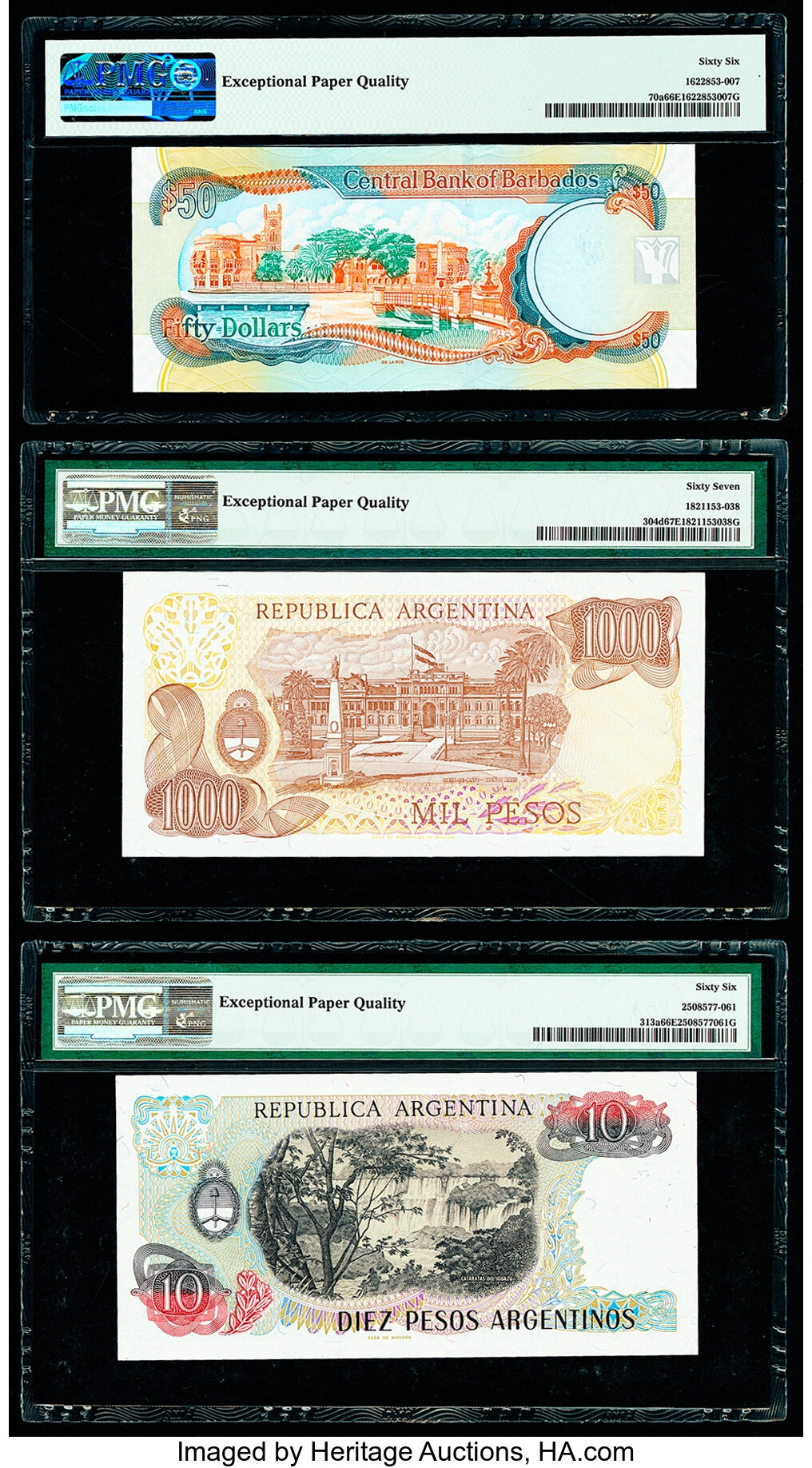image for: Barbados  5 dollars (B213az)