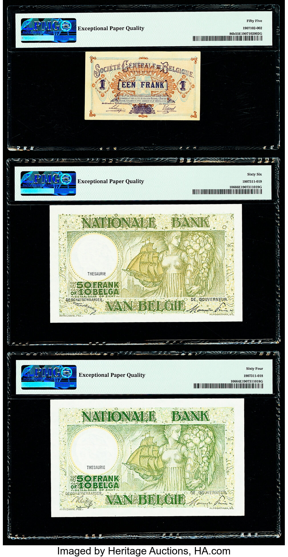 image for: Belgium  50 francs / 10 belgas (B557a)