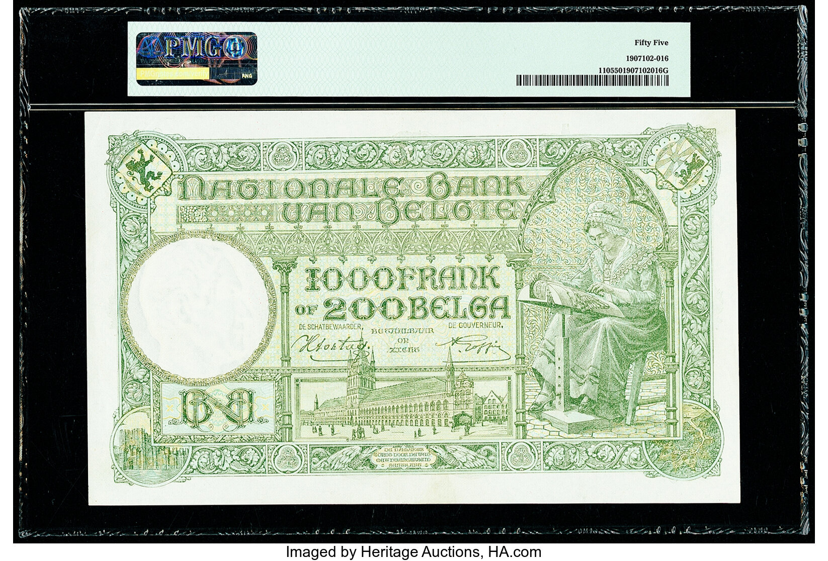 image for: Belgium  50 francs / 10 belgas (B557es1)