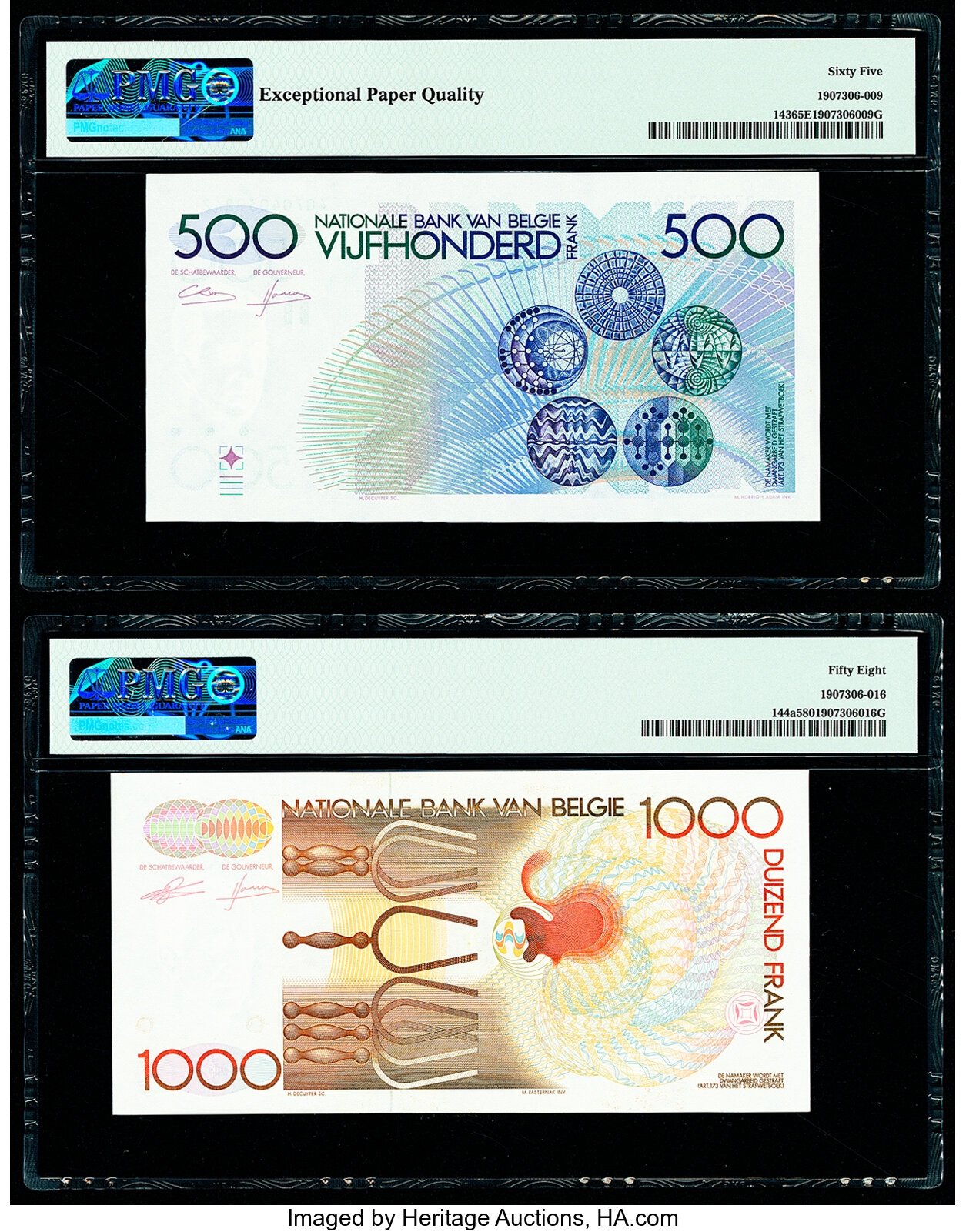image for: Belgium  500 francs (B586as)