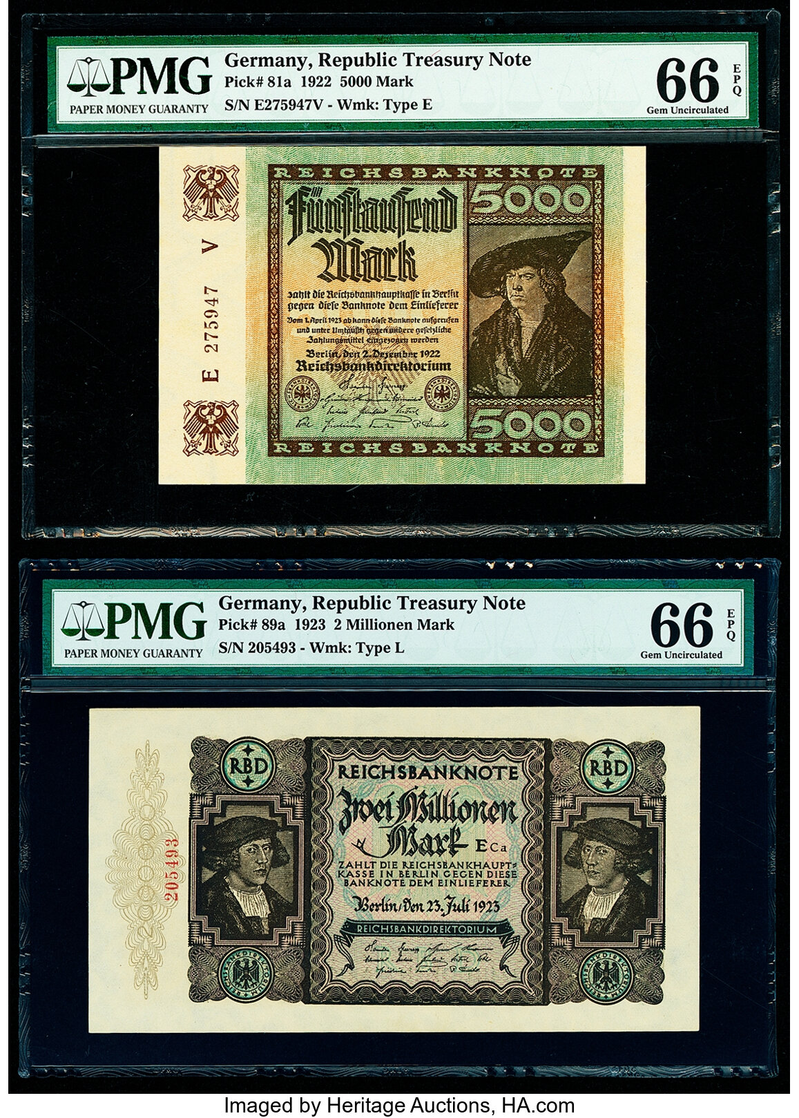 image for: Germany  2,000,000 mark (B254as)