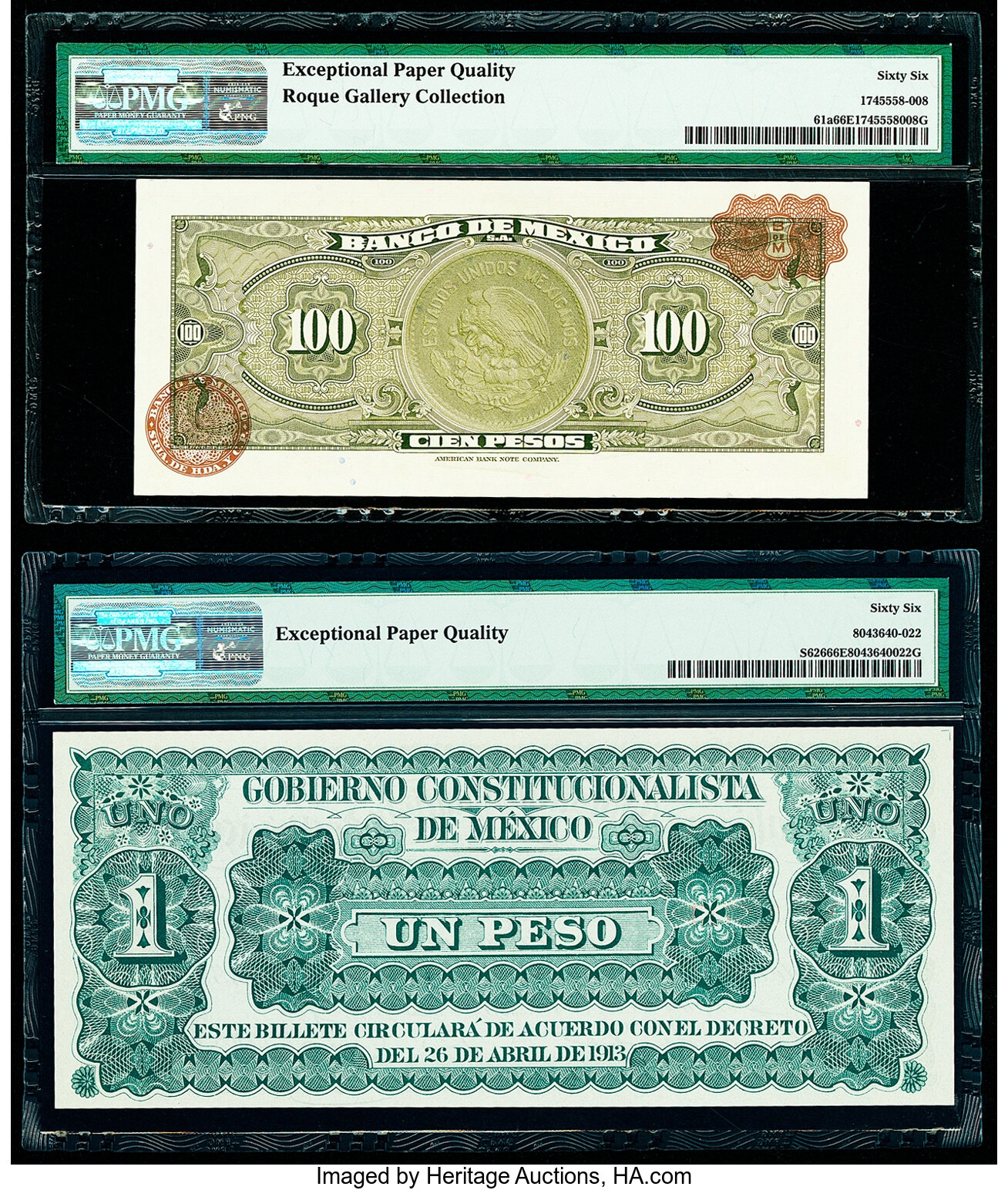 image for: Mexico  100 pesos (B633is1)