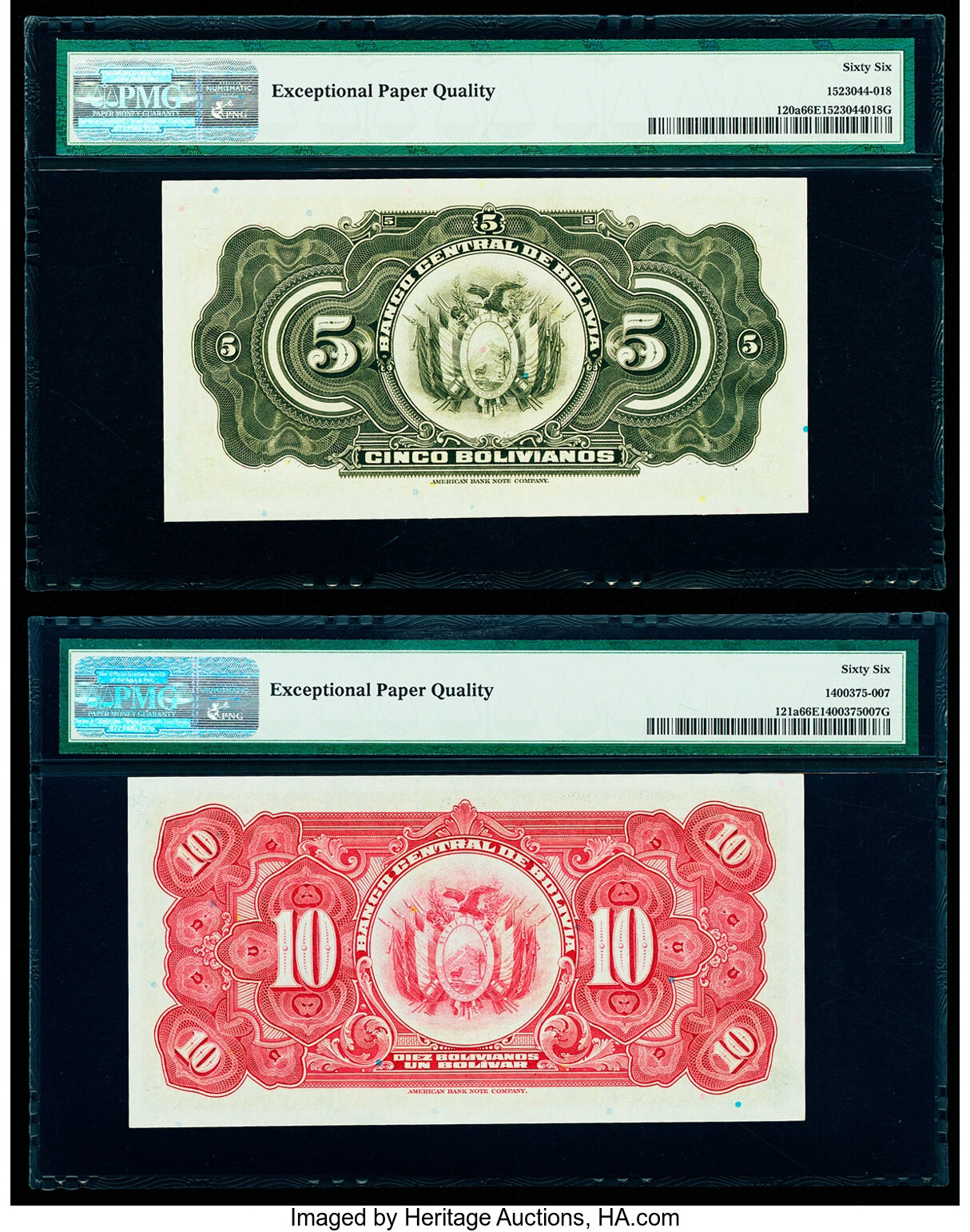 image for: Bolivia  5 bolivianos(B308c)