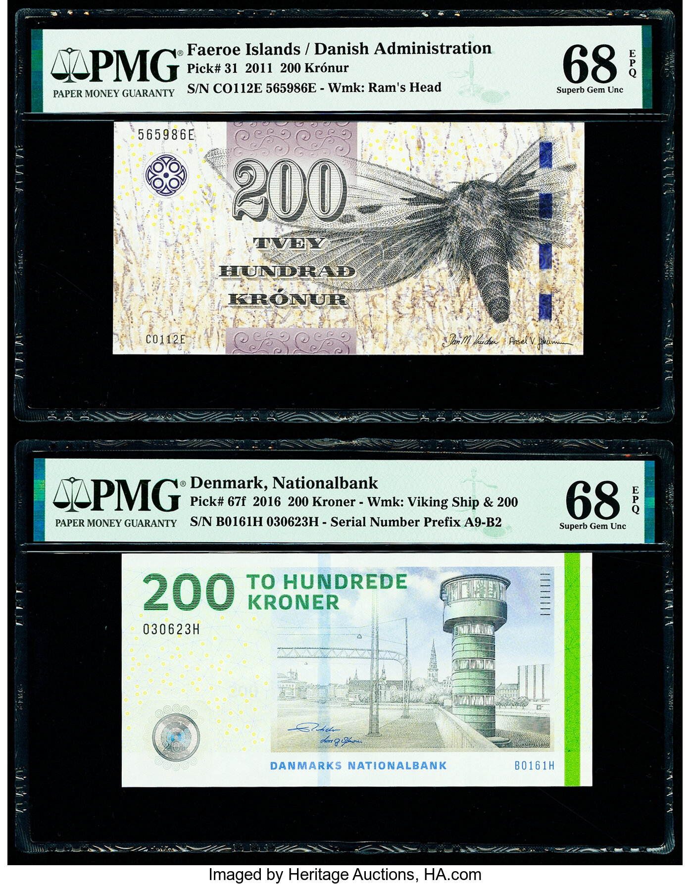 image for: Denmark  200 kroner (B937c)