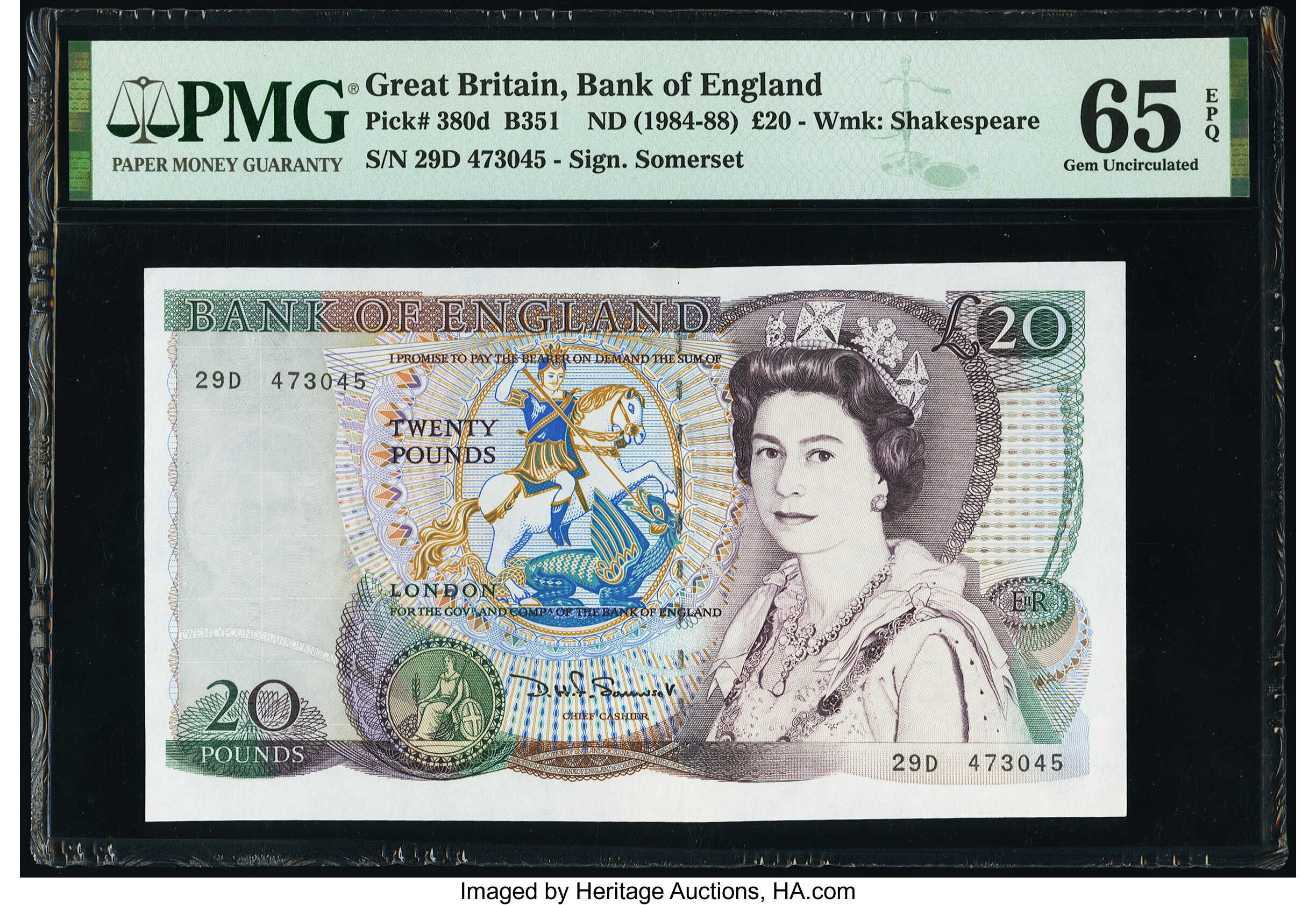 image for: United Kingdom  10 pounds (B186f)