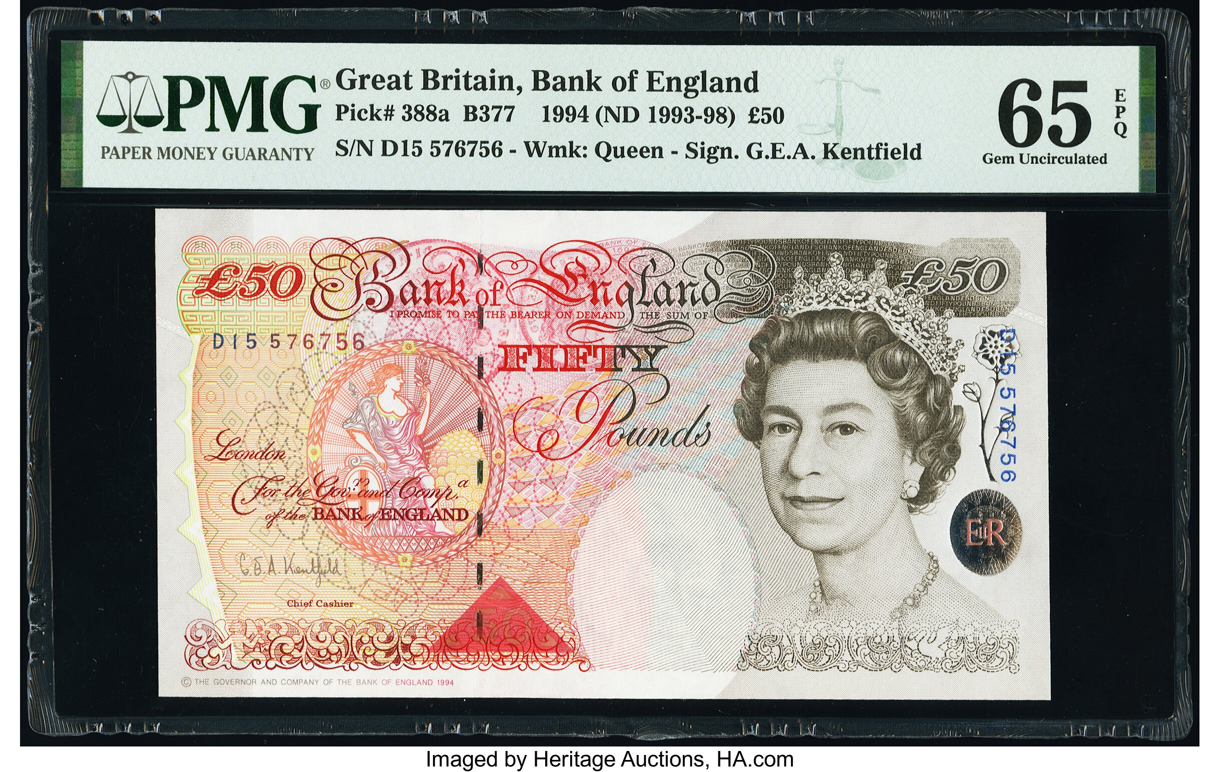 image for: United Kingdom  5 pounds (B191b)
