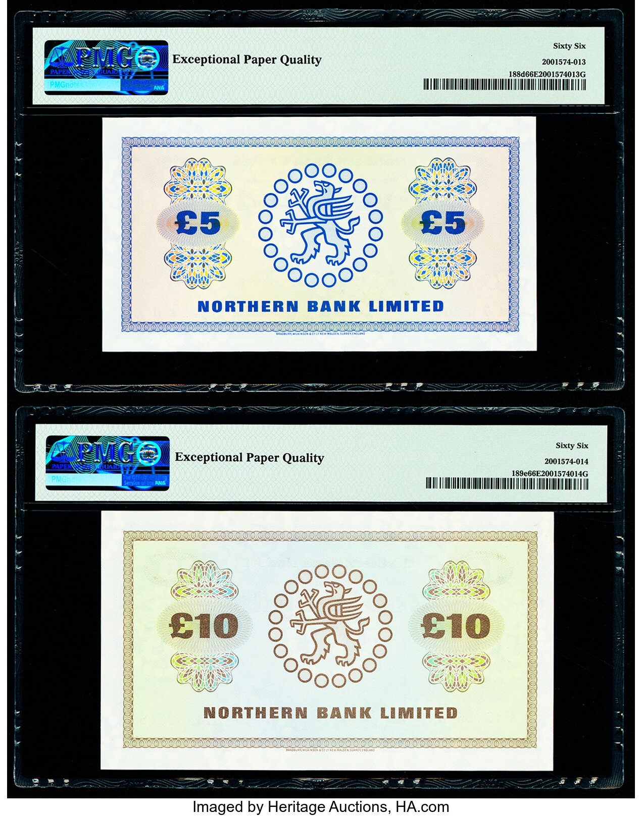 image for: Northern Ireland  5 pounds (B417b)