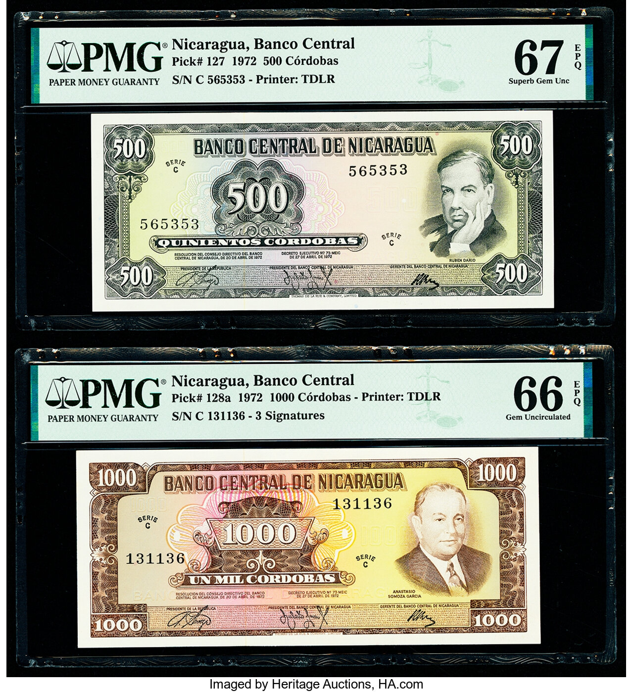 image for: Nicaragua  500 c?rdobas(B421a)