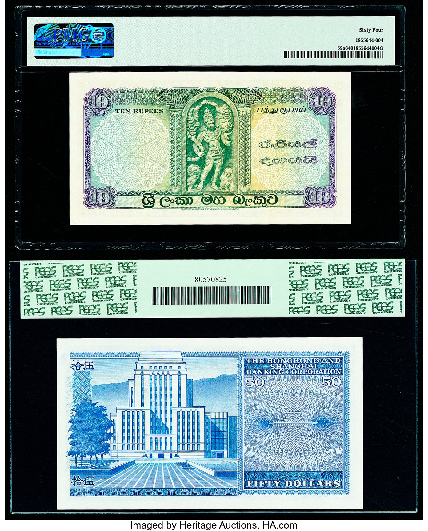 image for: Ceylon  10 rupees(B313e)
