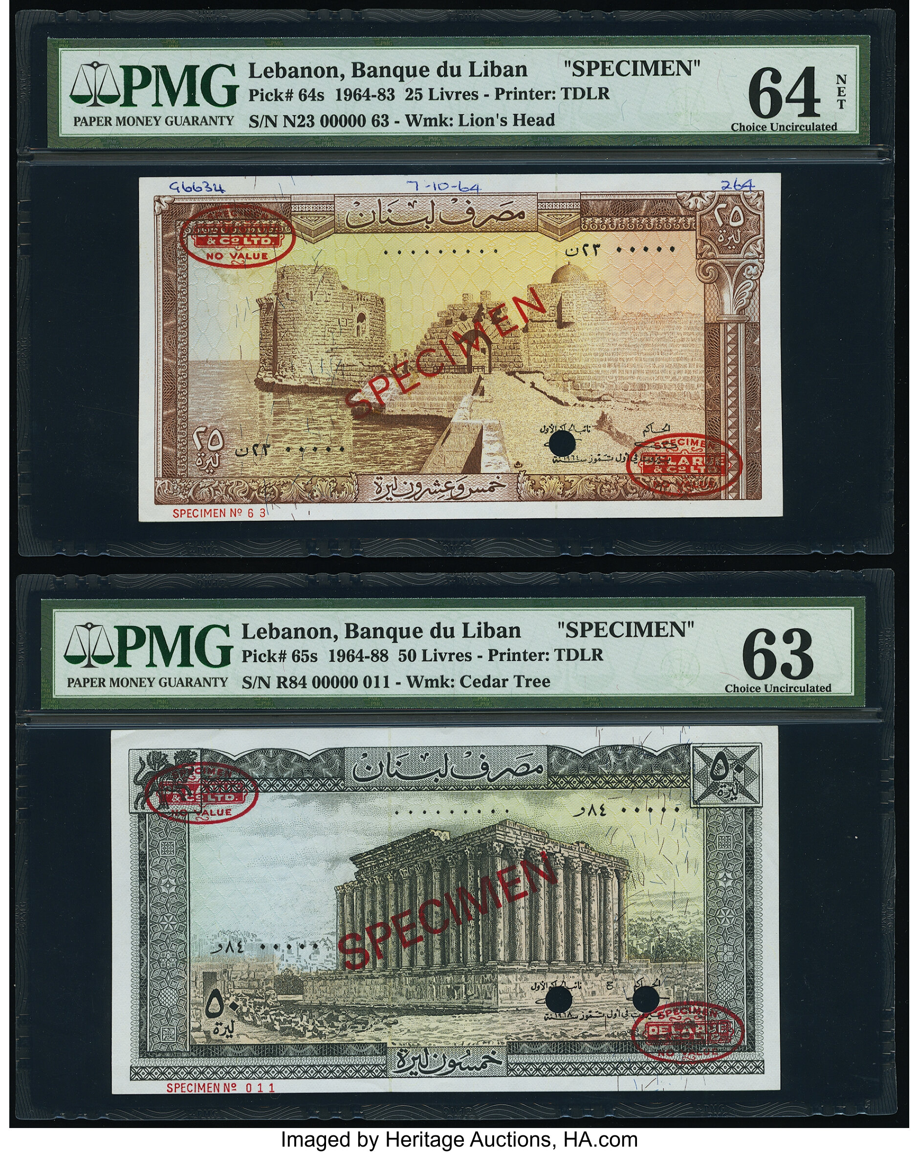 image for: Lebanon  25 livres (pounds) (B504fs)