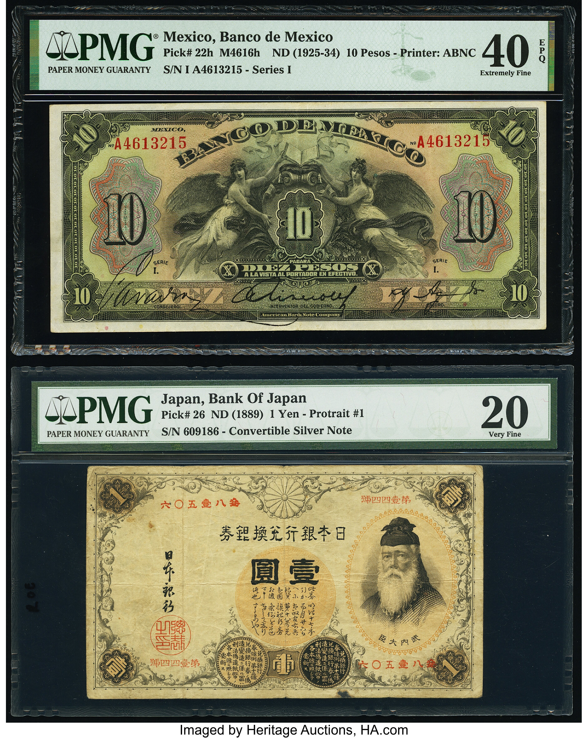 image for: Mexico  10 pesos(B602d)
