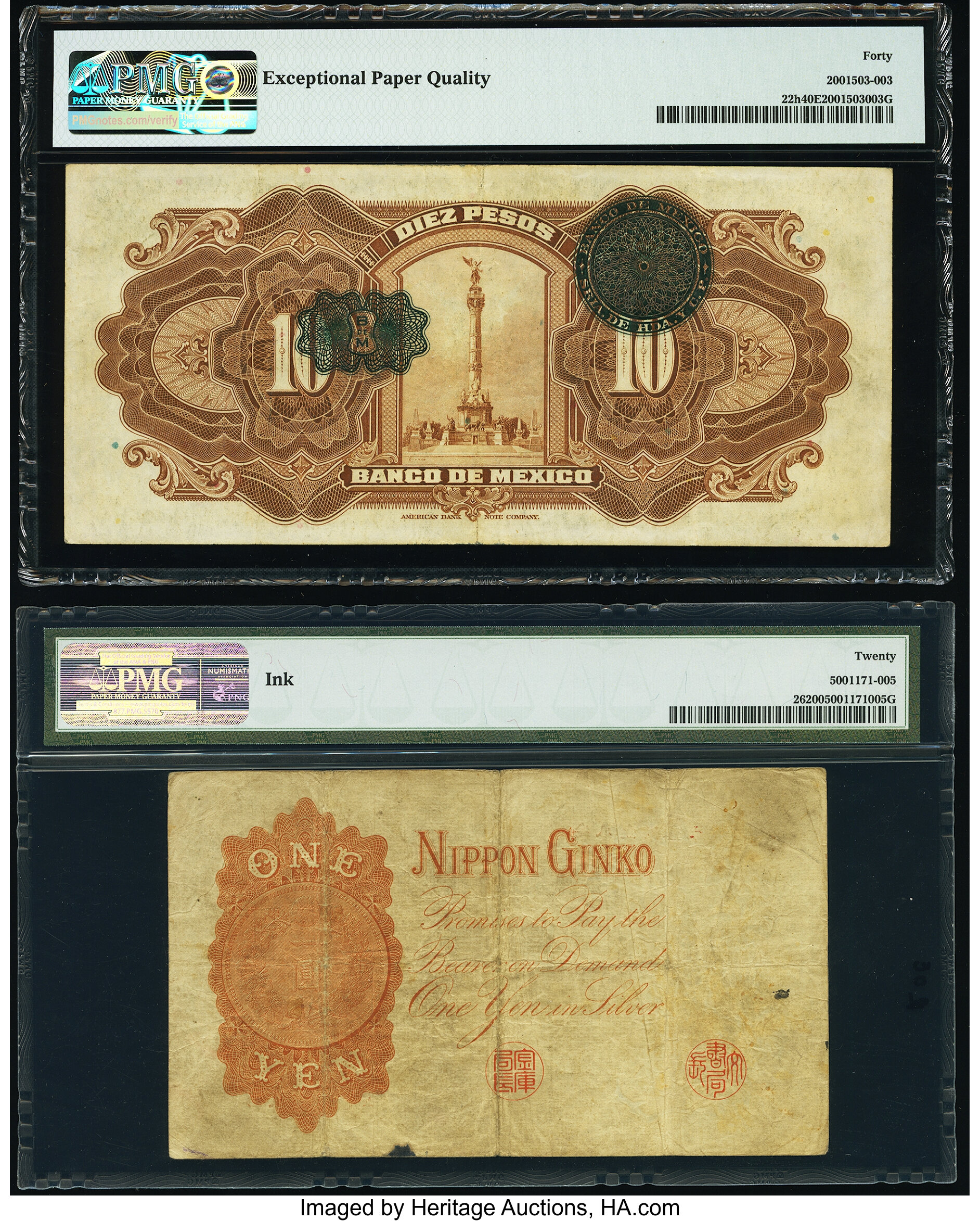 image for: Mexico  10 pesos(B602d)