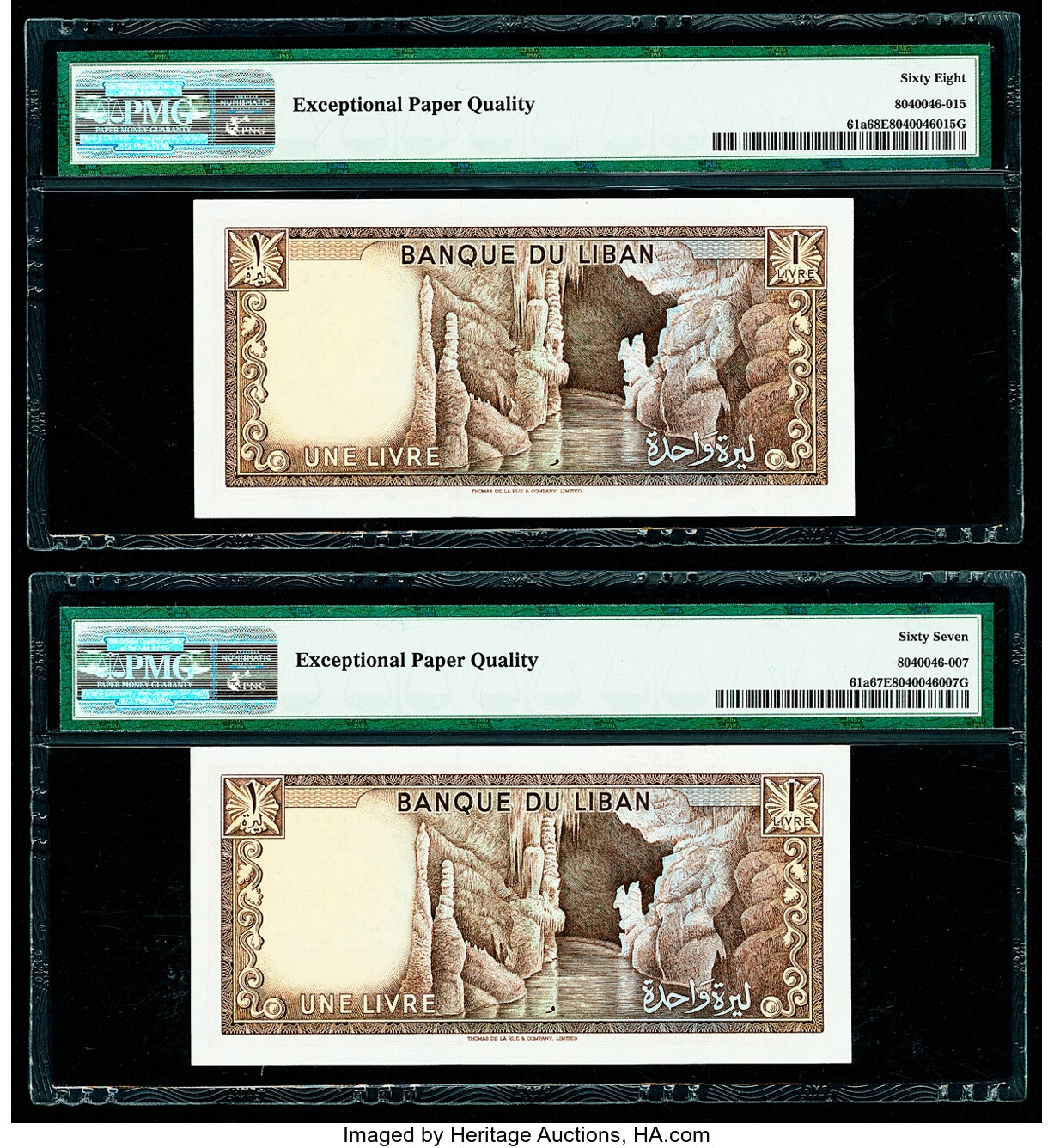 image for: Lebanon  1 livre (B501es2)