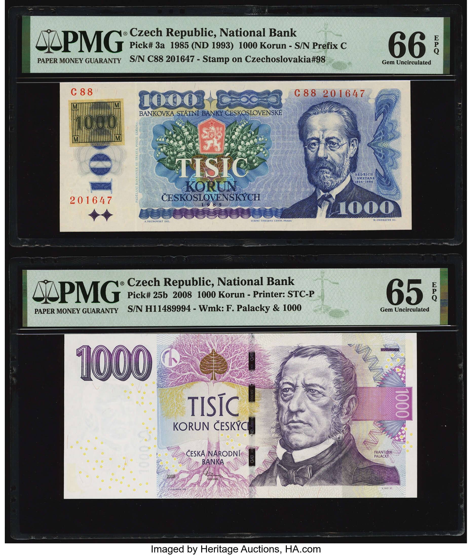 image for: Czech Republic  1,000 korun (B103b)