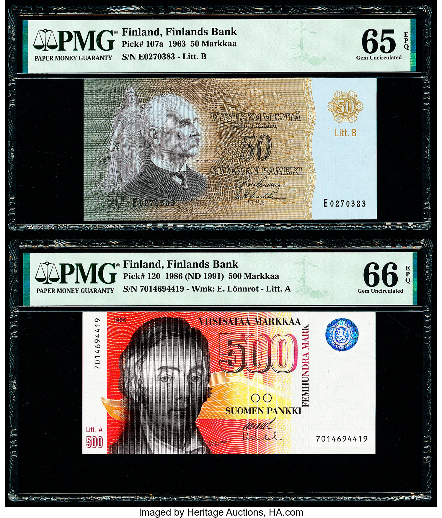 image for: Finland  50 markkaa / mark (B389c)