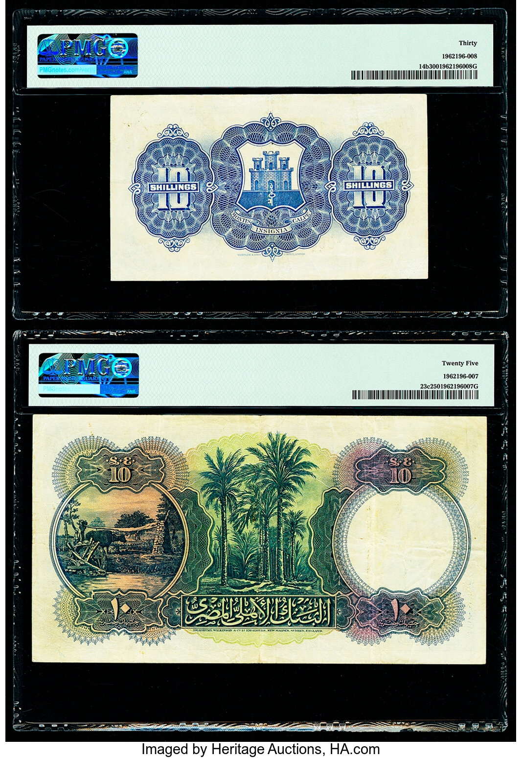 image for: Gibraltar  10 shillings (B115b)