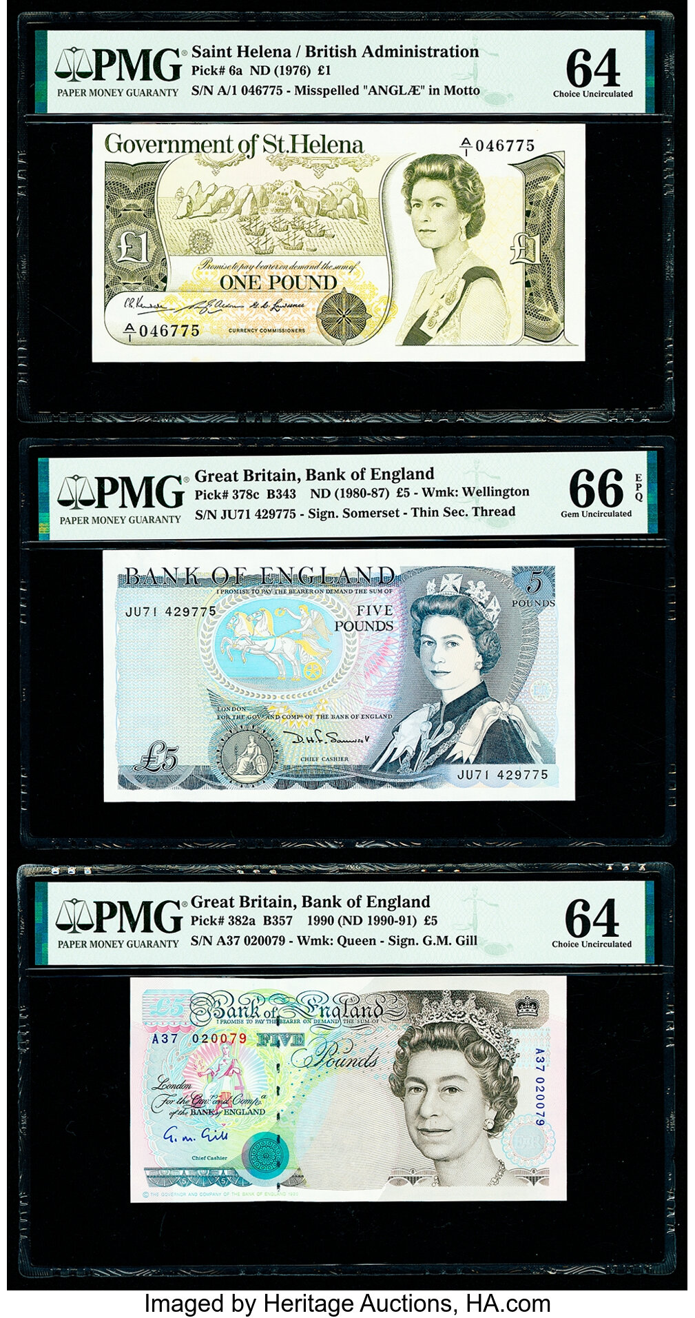 image for: United Kingdom  5 pounds (B192as)