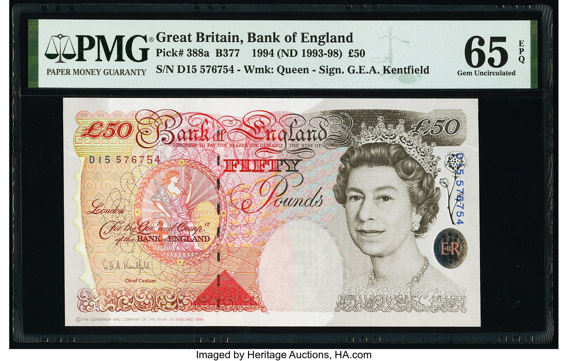 image for: United Kingdom  50 pounds (B197c)