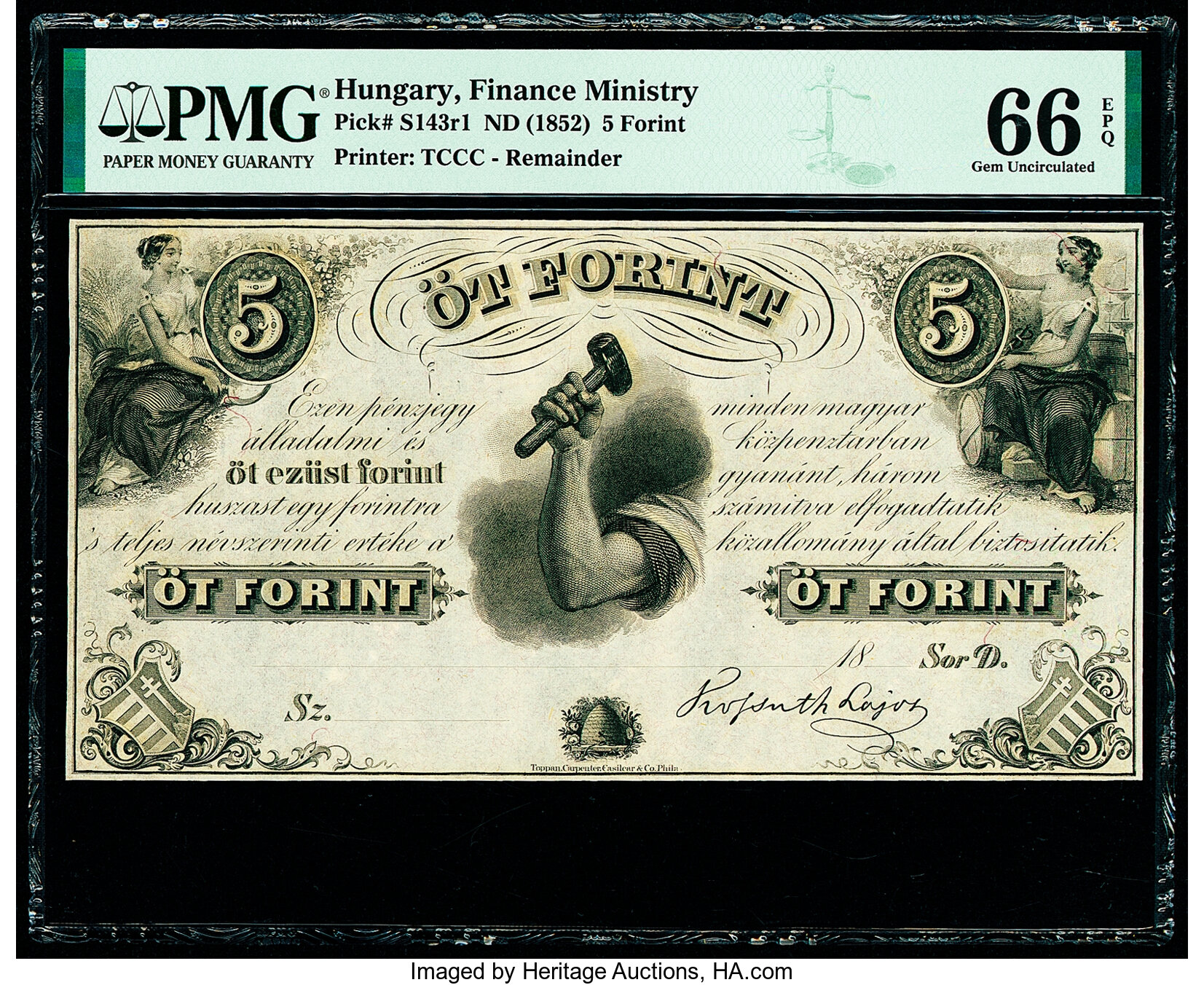 image for: Hungary  1,000 forint (B578as)