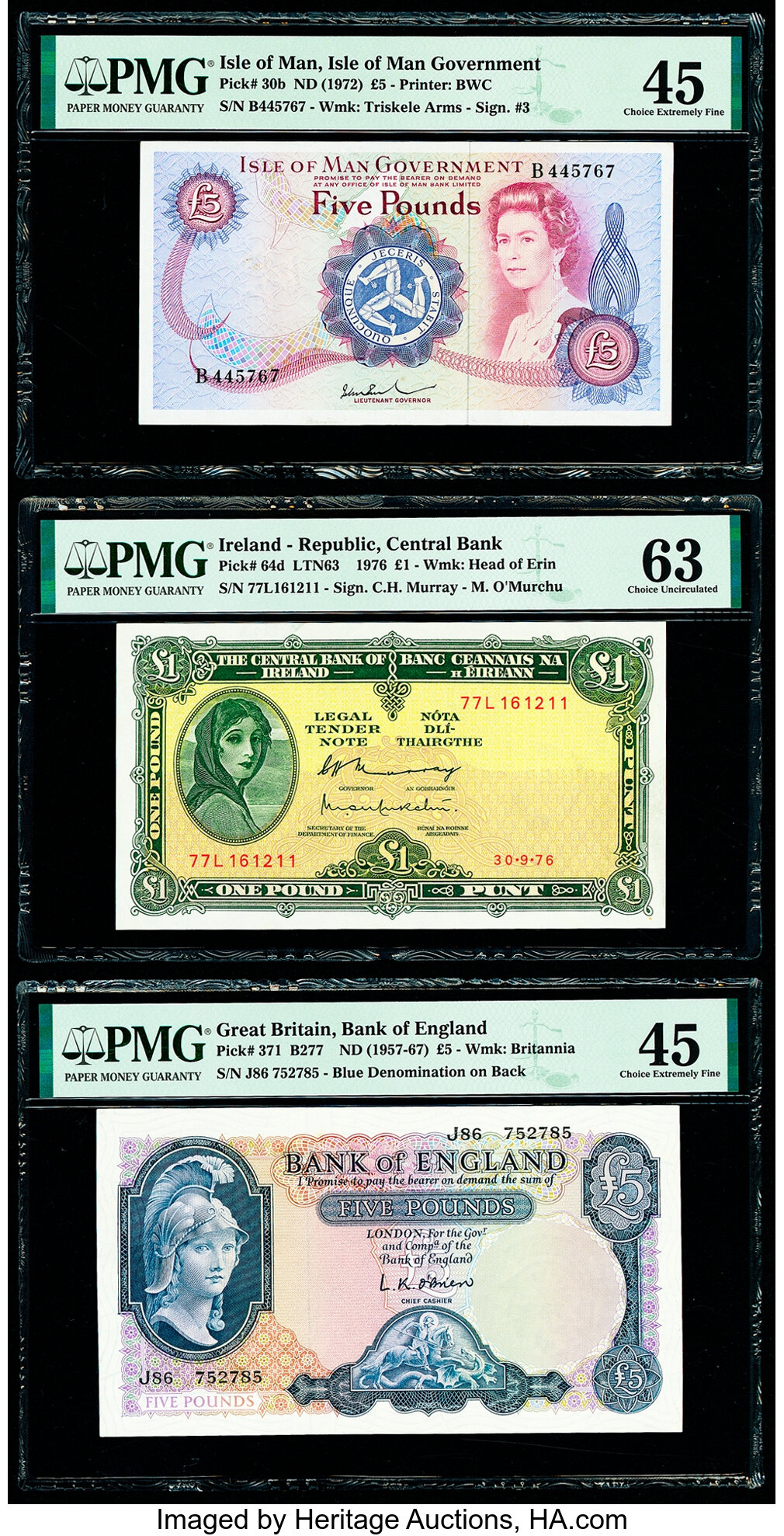 image for: United Kingdom  5 pounds (B178as)