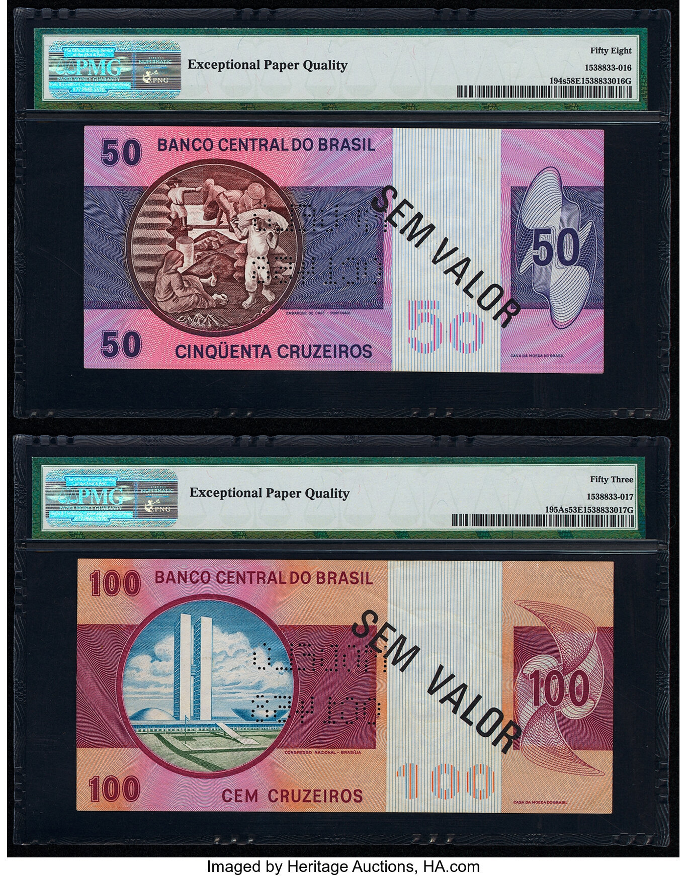 image for: Brazil  1,000 cruzeiros (B819c)