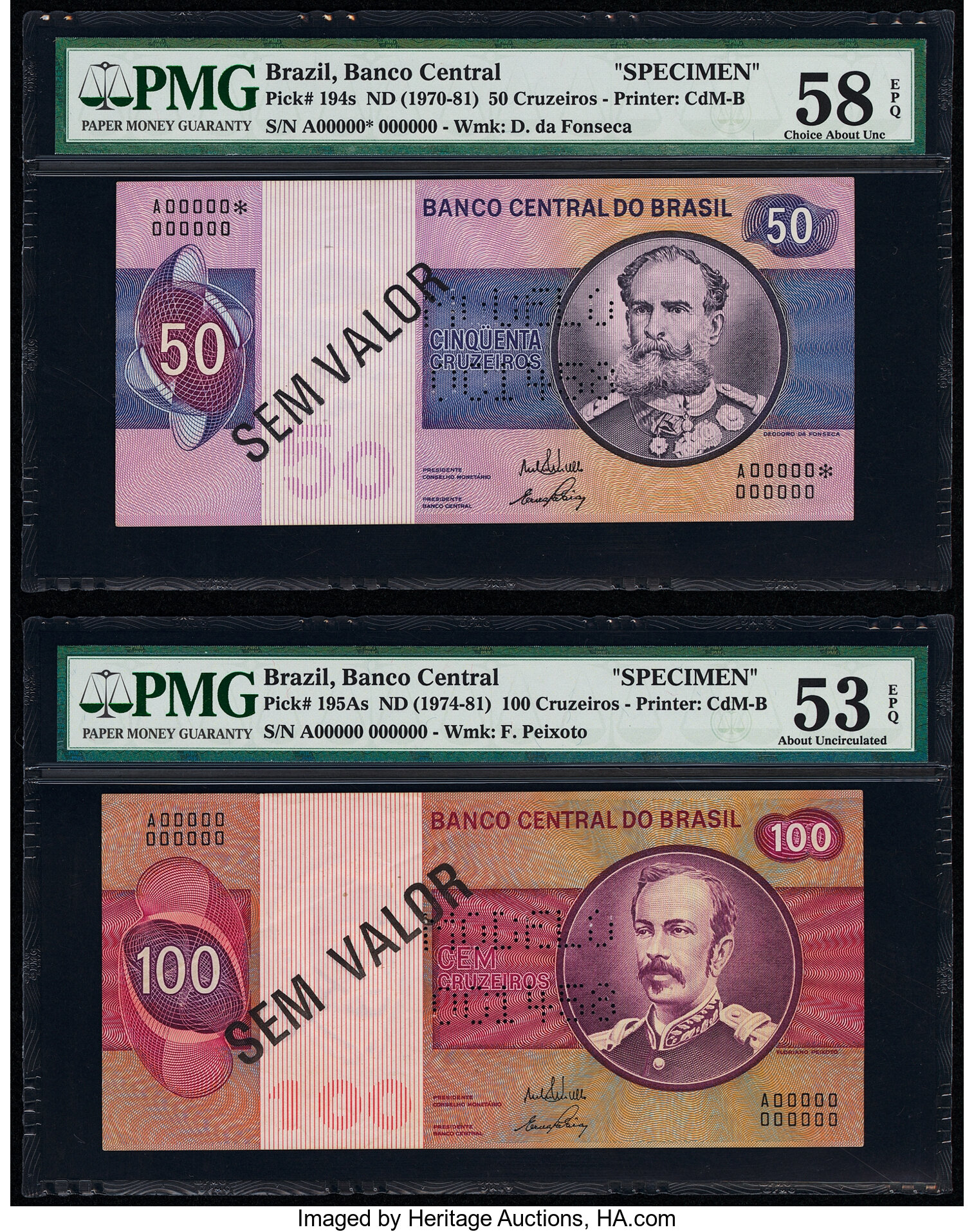 image for: Brazil  50 cruzeiros (B815c)