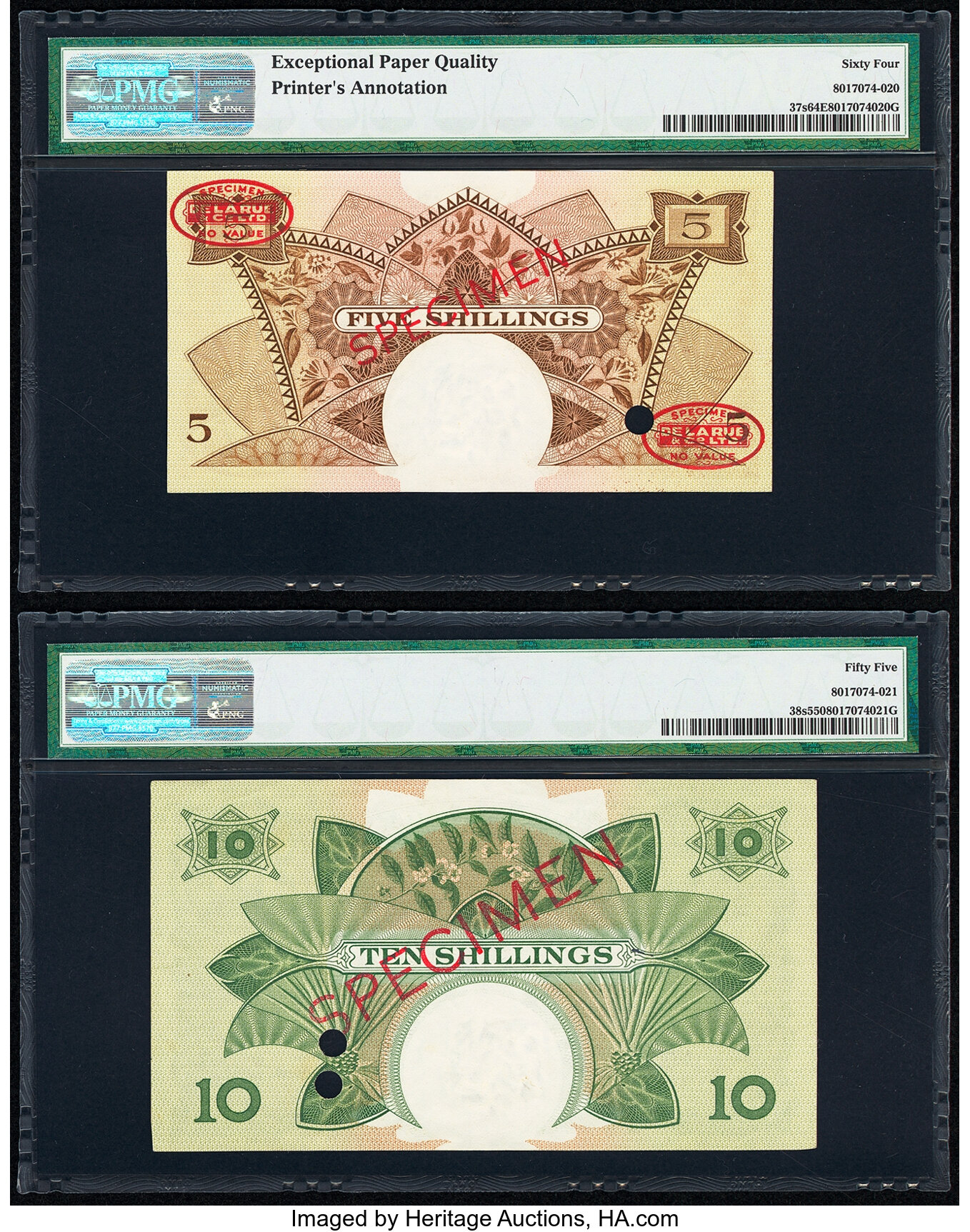 image for: East Africa  5 shillings(B227a)