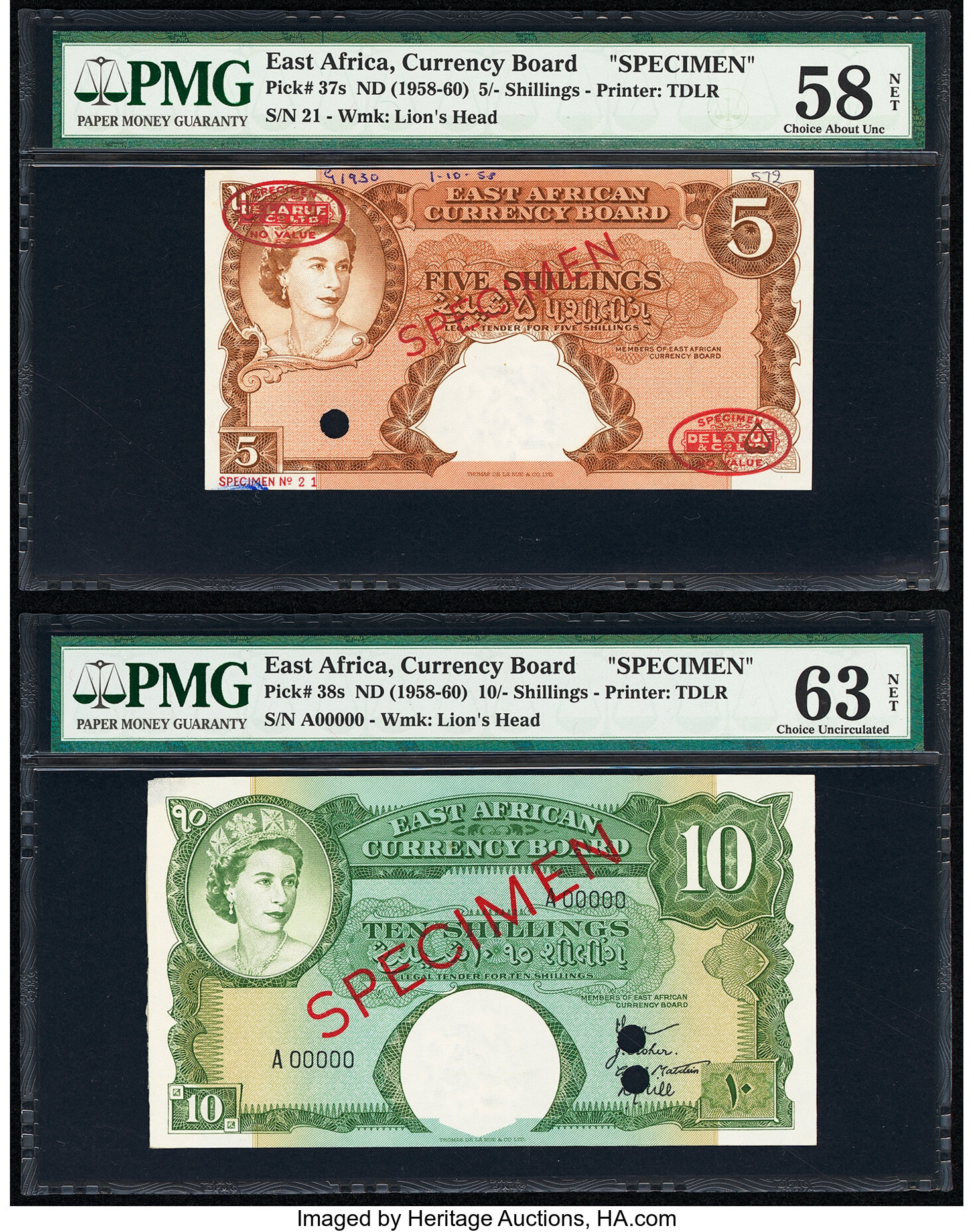 image for: East Africa  20 shillings(B229as1)