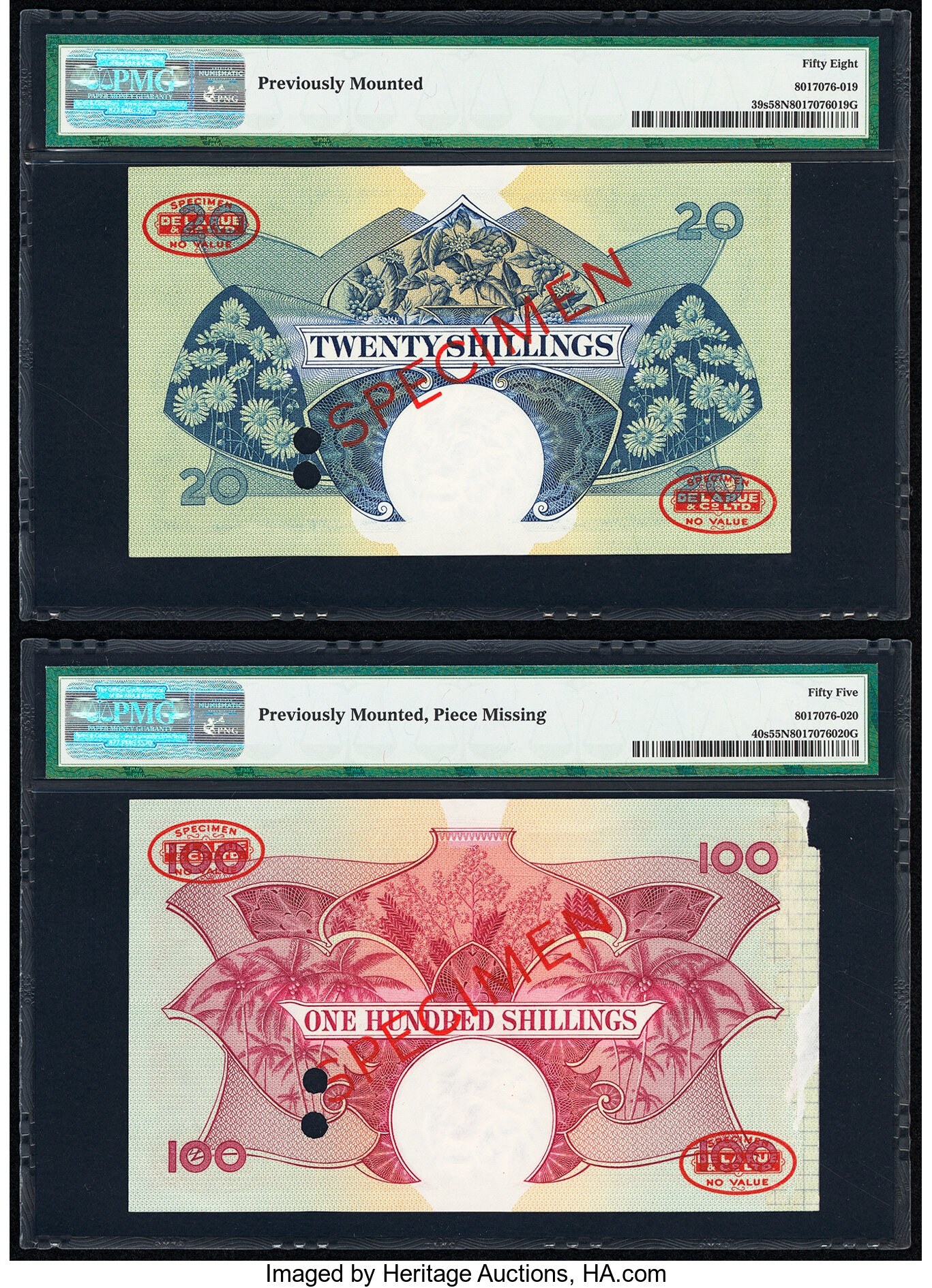 image for: East Africa  20 shillings(B229as2)