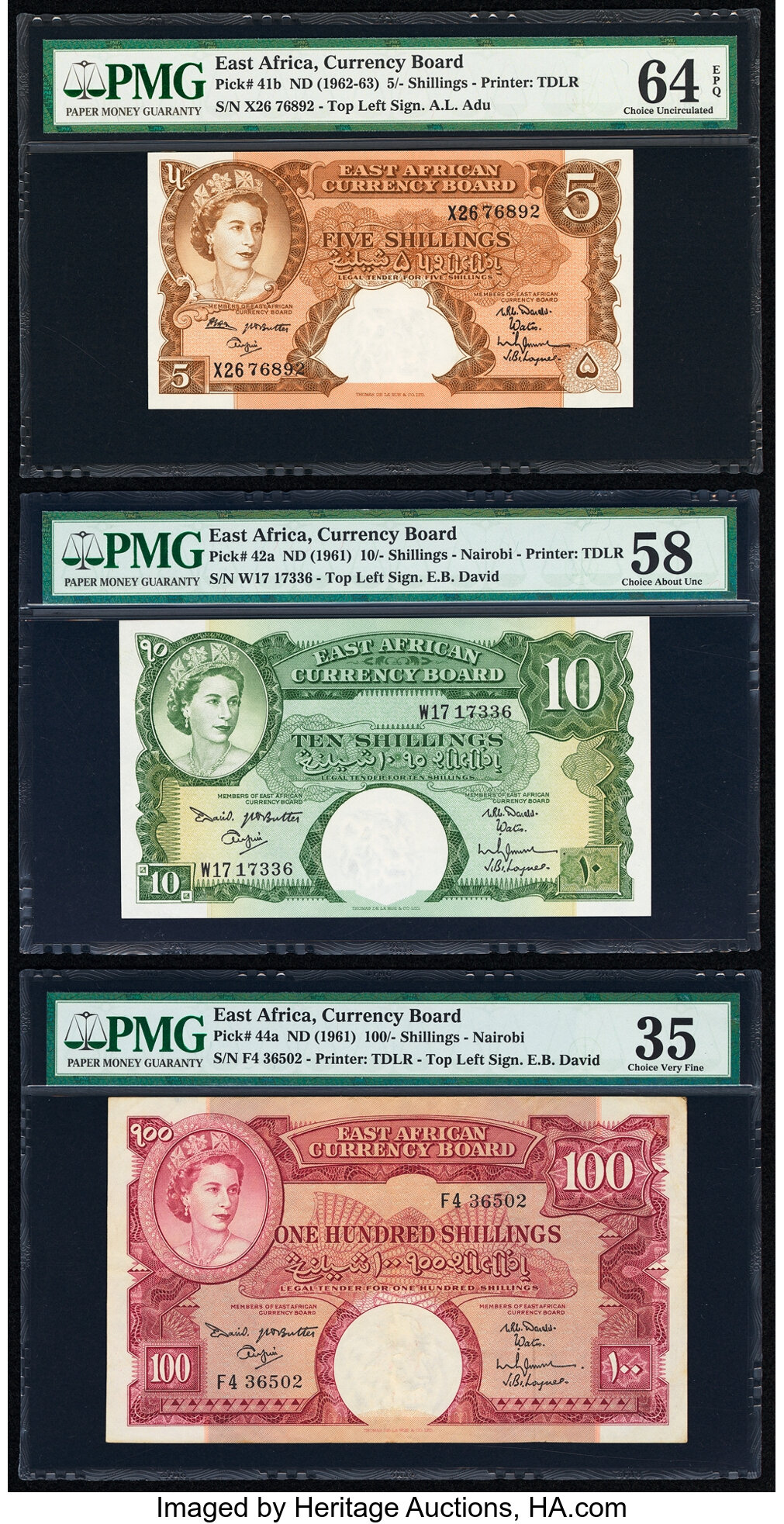 image for: East Africa  100 shillings(B230c)