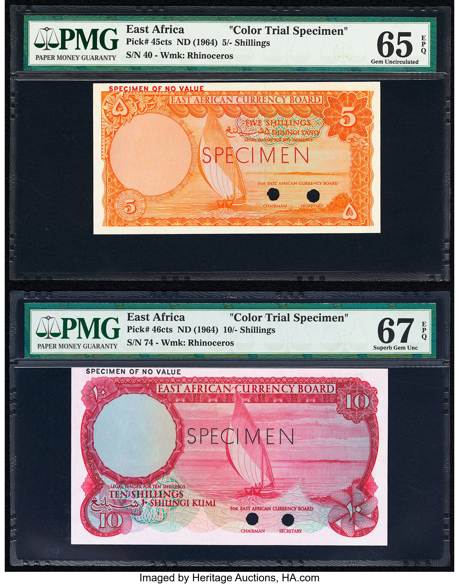 image for: East Africa  20 shillings(B233as2)