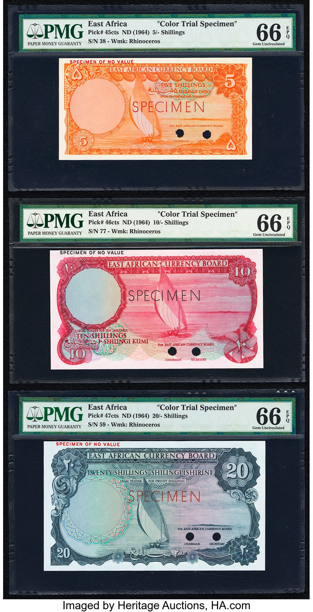 image for: East Africa  5 shillings(B231as3)