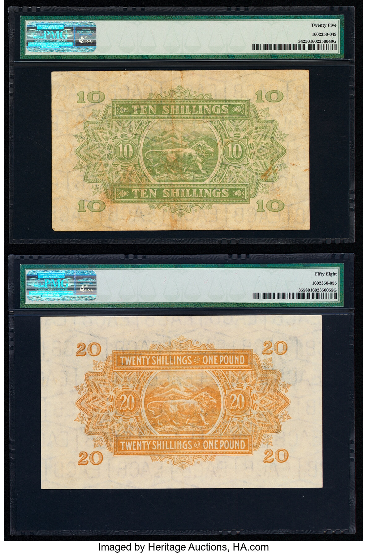  Diagonal red SPECIMEN ovpt front/back; horizontal red SPECIMEN OF NO VALUE ovpt upper left front/back; horizontal black # ovpt upper left back; no date; no sig ; all-zero s/n  thumbnail 13