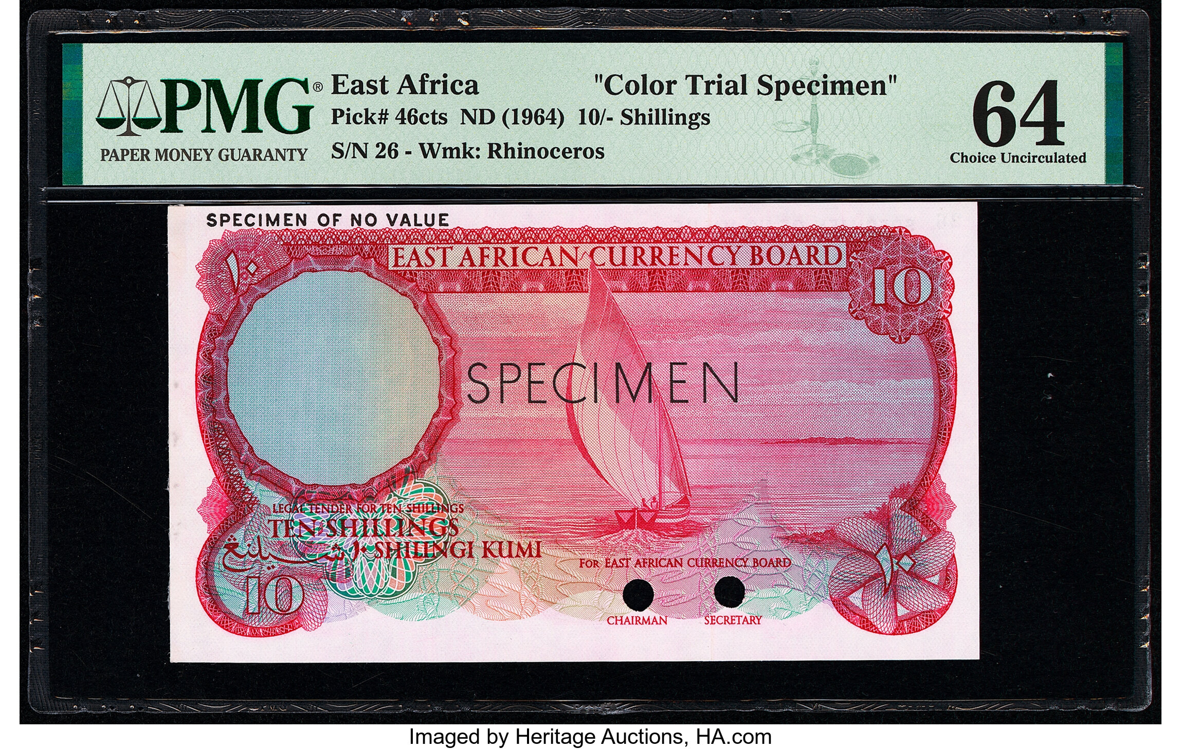 image for: Kenya  10 shillings (B120f)