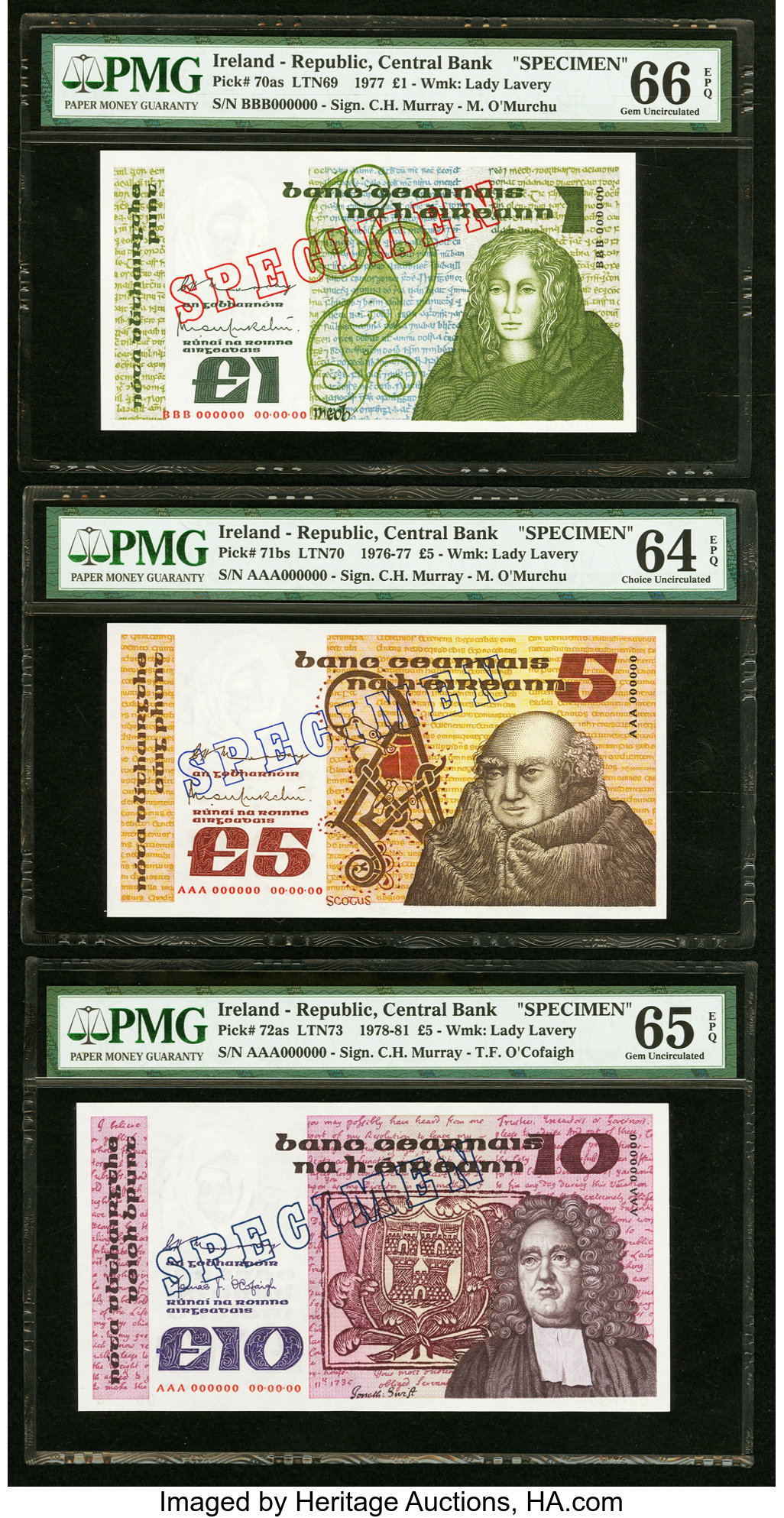 image for: Ireland, Republic of  10 pounds(B217a)