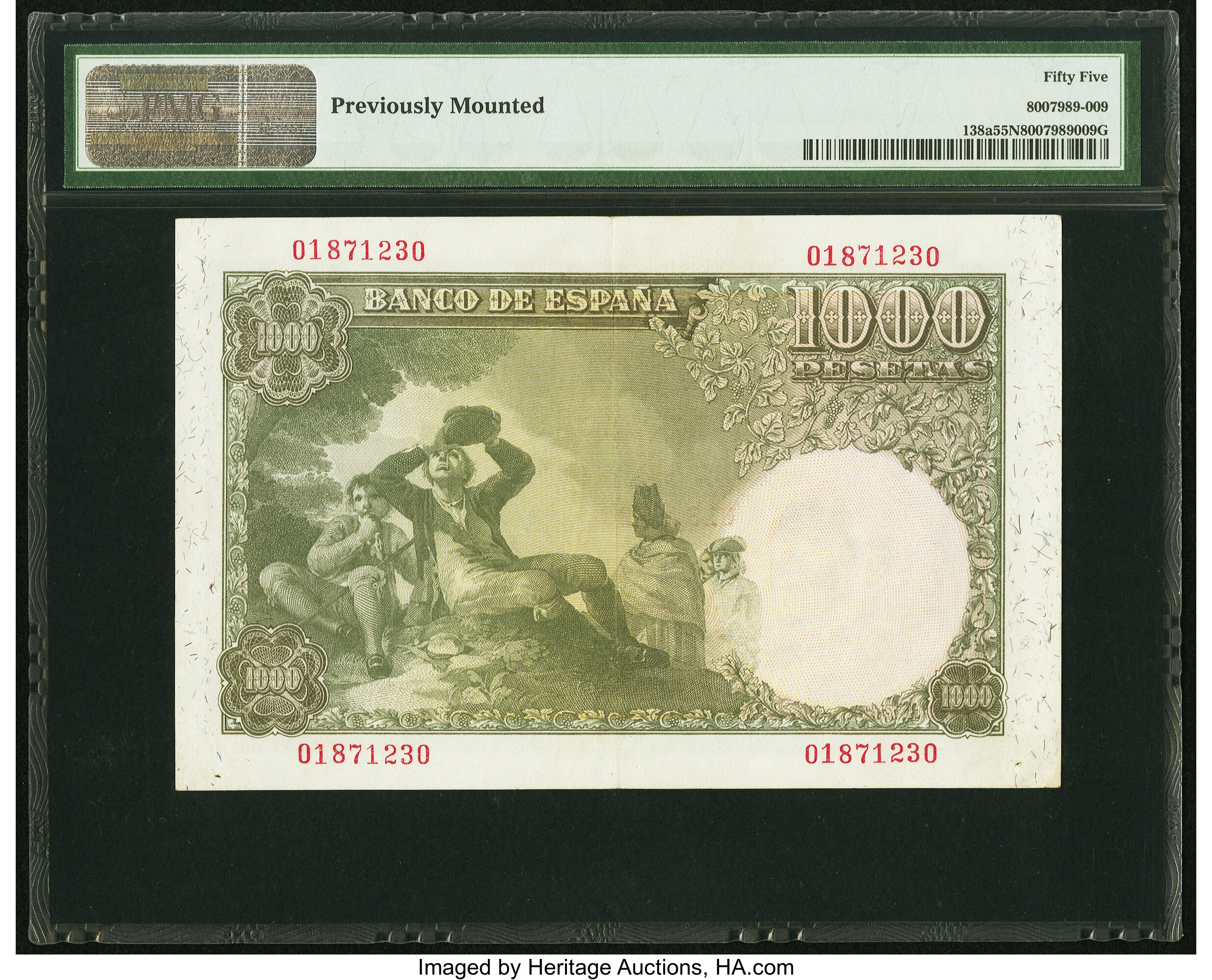 image for: Spain  1,000 pesetas (B591a)
