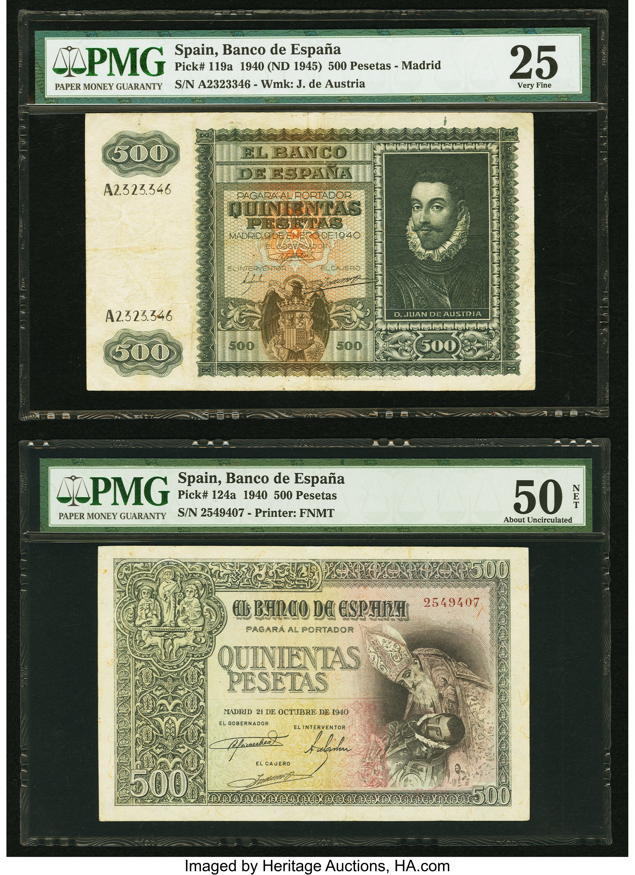 image for: Spain  500 pesetas(B521at1)