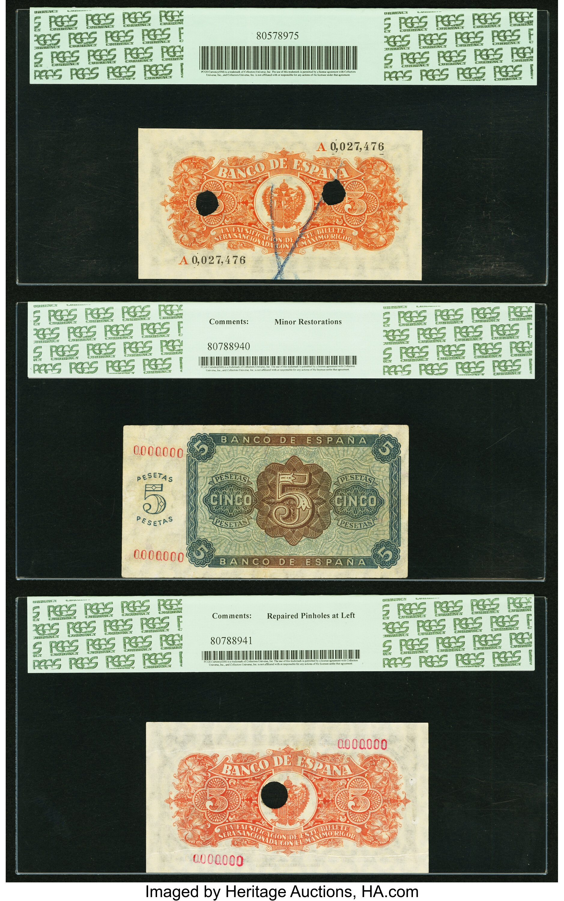 image for: Spain  5 pesetas(B571a)