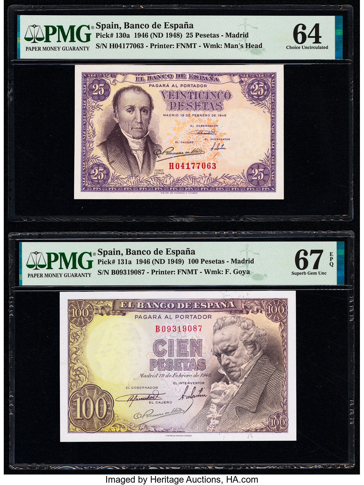 image for: Spain  25 pesetas (B596a)