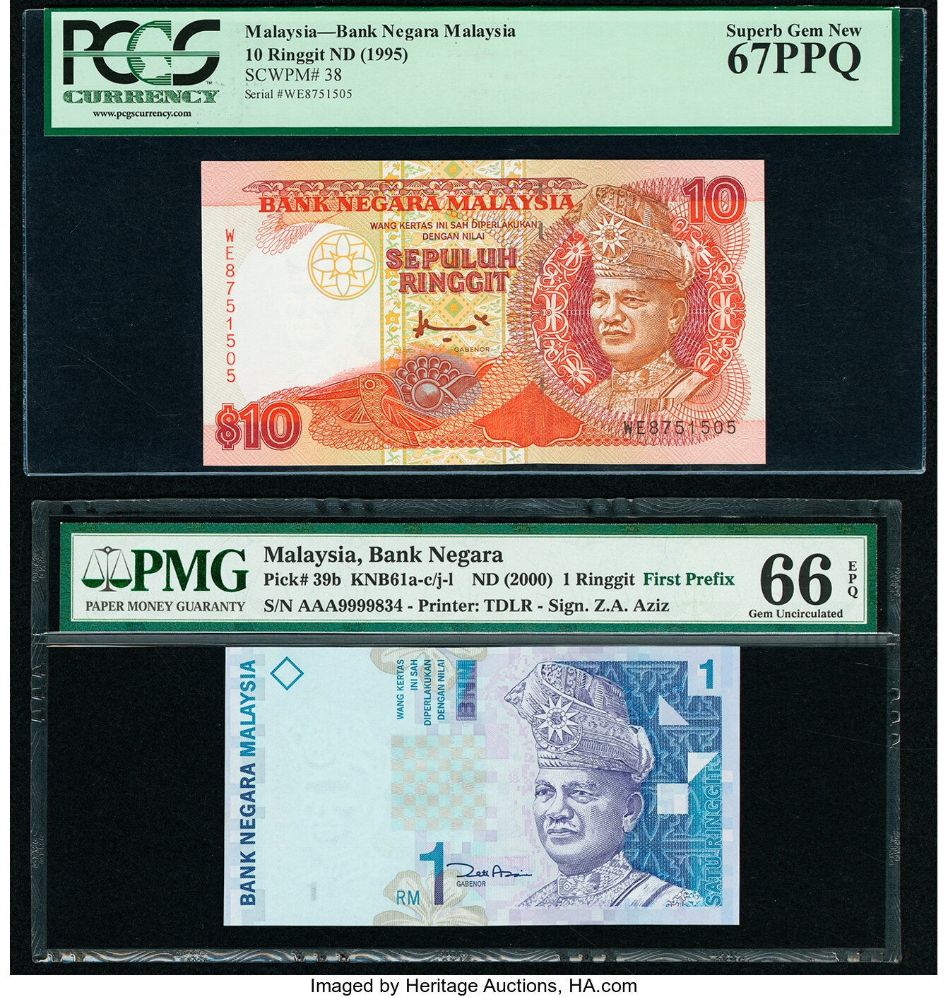 image for: Malaysia  1 ringgit (B127z)