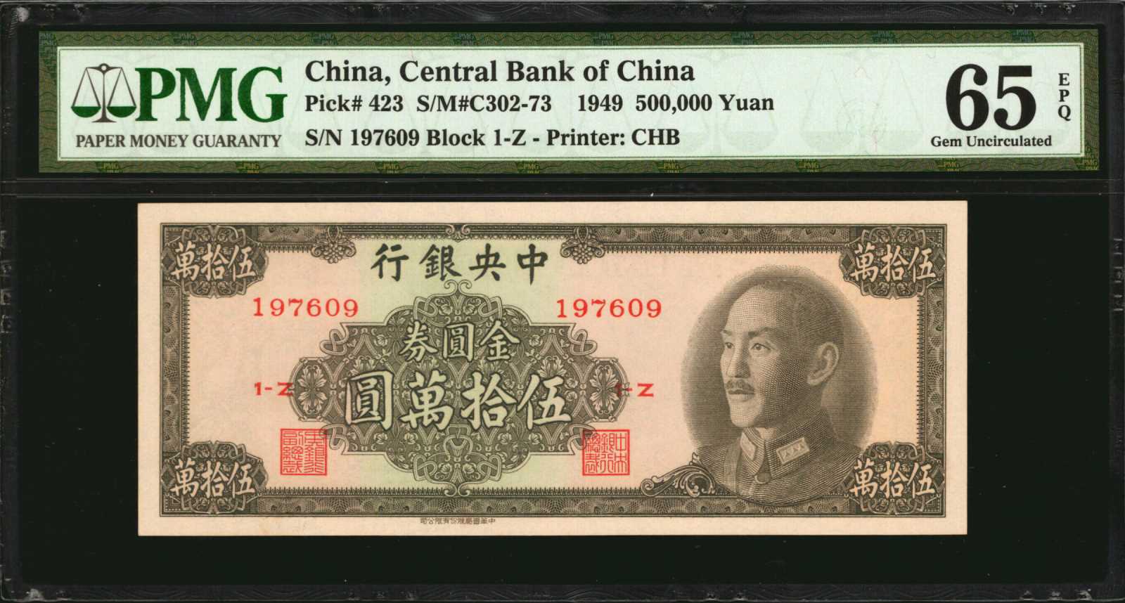 image for: China National Banks  1,000,000 gold yuan(B3284a)
