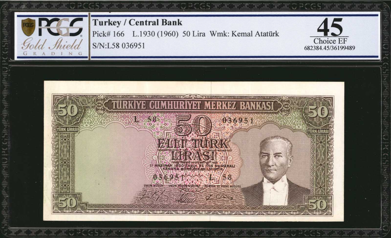 image for: Turkey  50 T?rk liras? (B249as)