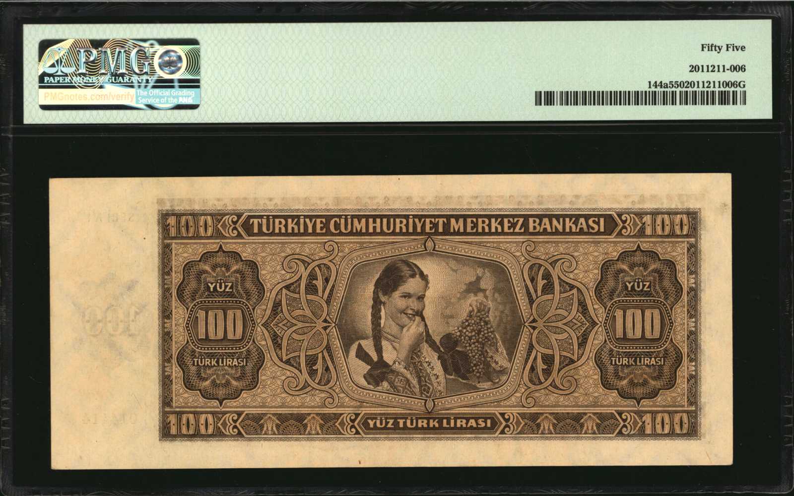 image for: Turkey  100 T?rk liras? (B227ar)