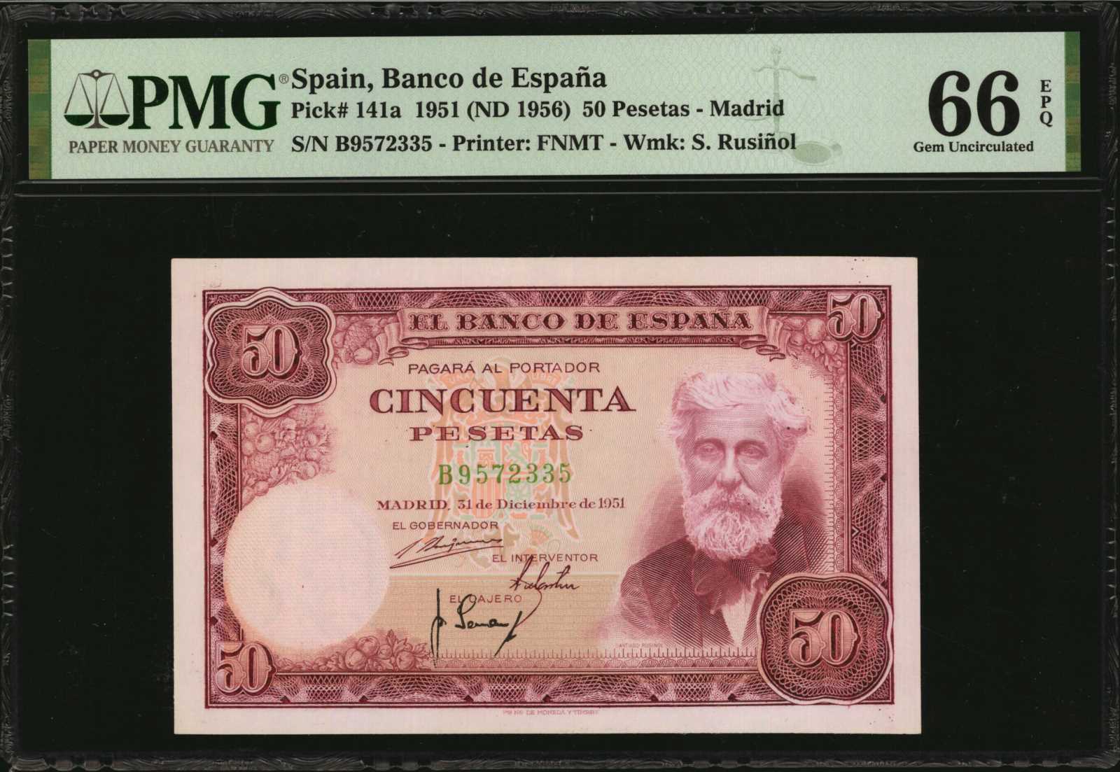 image for: Spain  50 pesetas (B607a)
