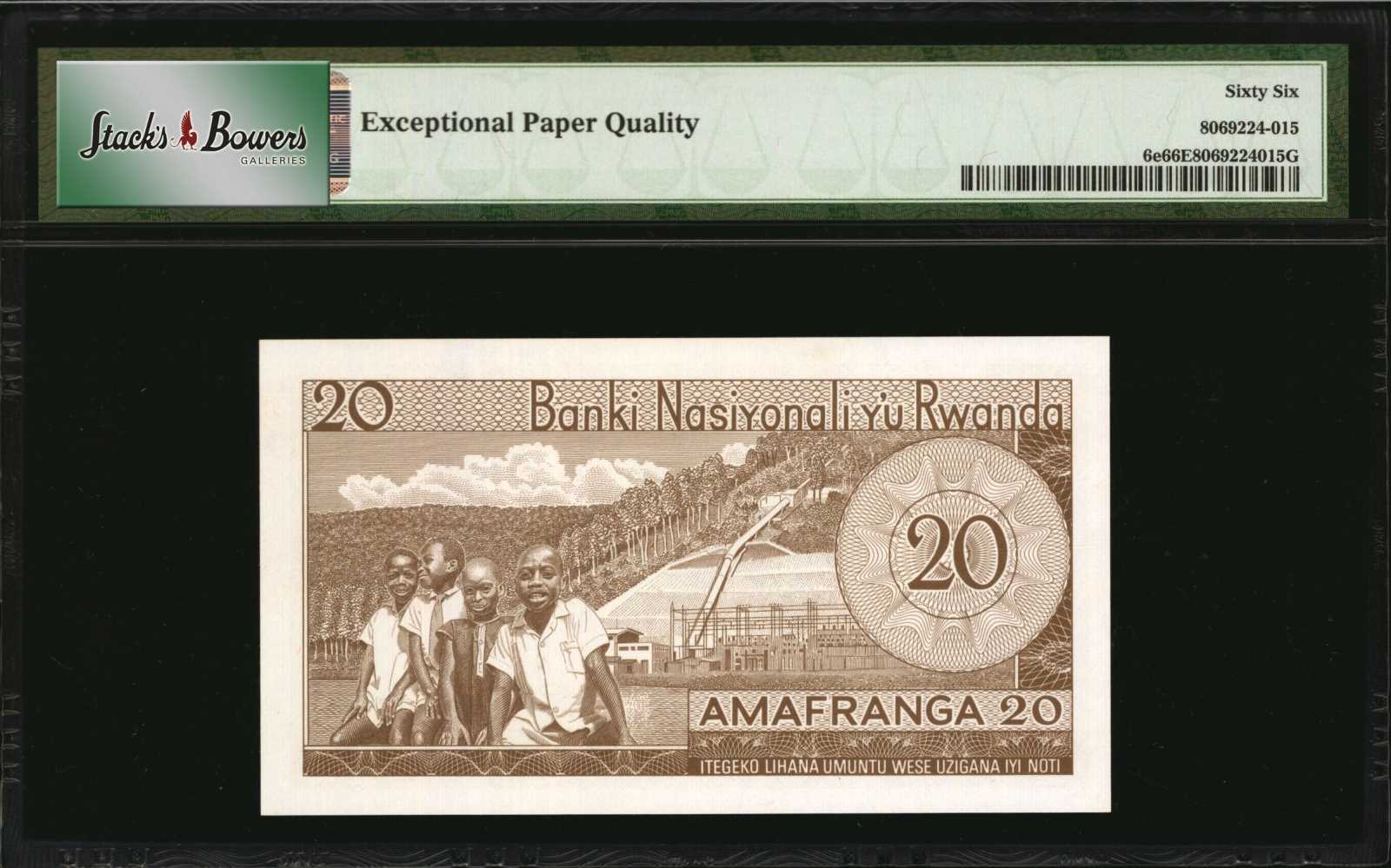 image for: Rwanda  1,000 francs(B110b)