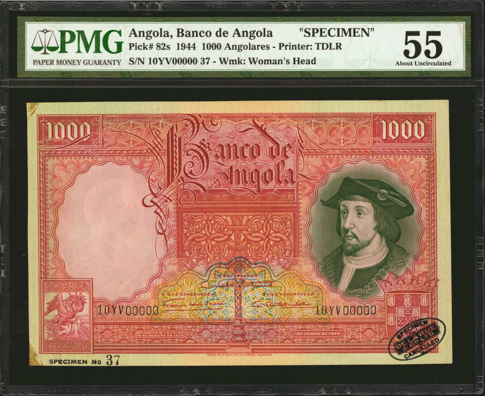 image for: Angola  1,000 angolares(B412as2)
