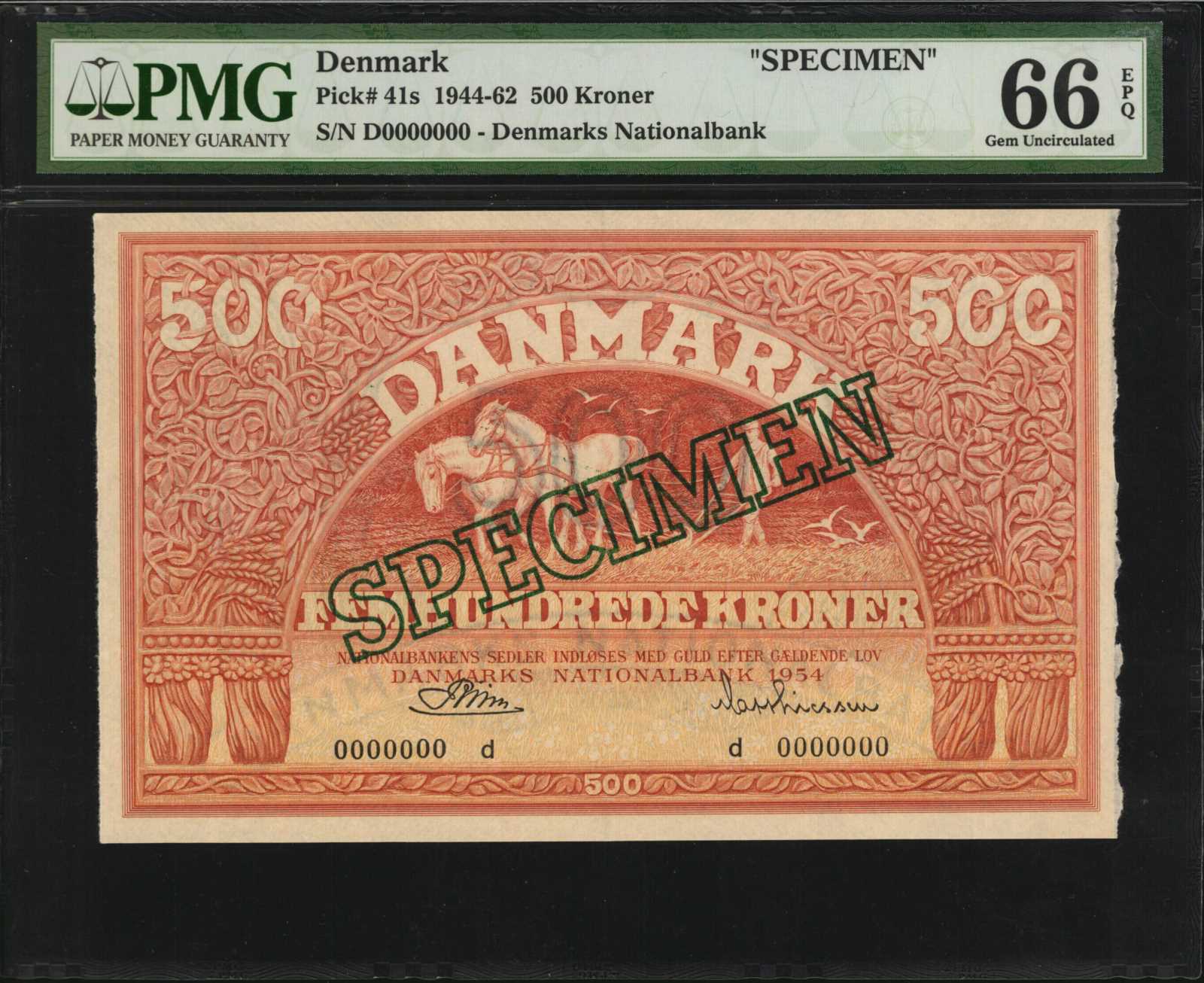 image for: Denmark  500 kroner (B911h)