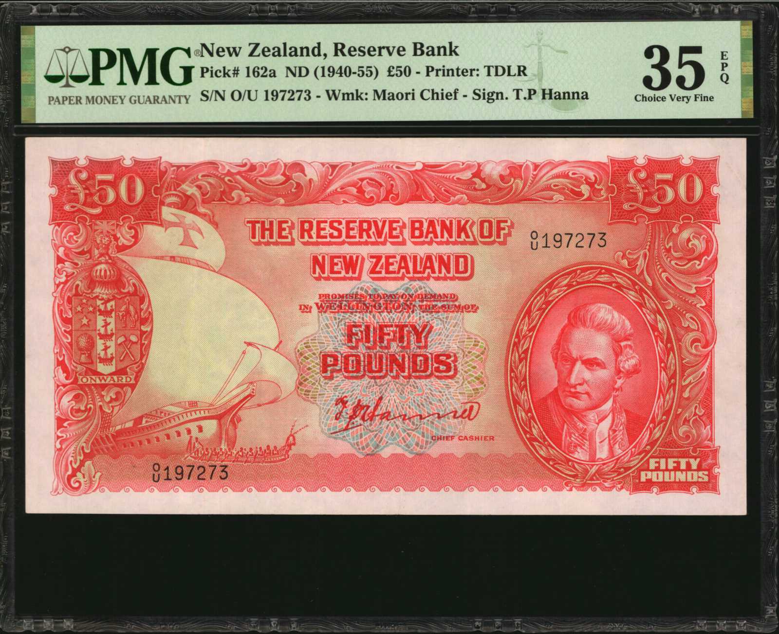 image for: New Zealand  50 pounds (B109ds)